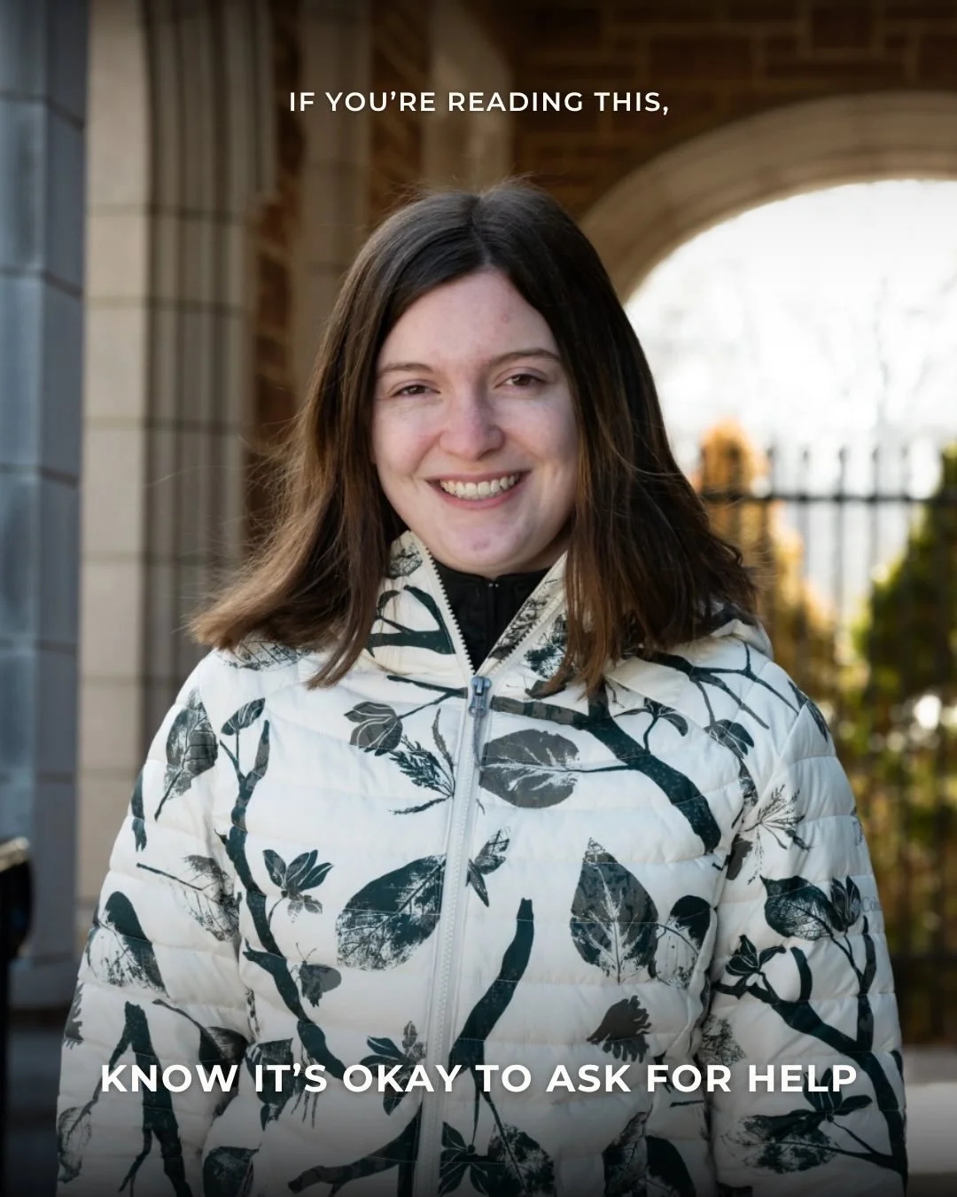 &ldquo;If you&rsquo;re reading this, know it&rsquo;s okay to ask for help.&rdquo; 

Katie L. (@ifyourereadingthiswashu ) shares her experience with OCD and reminds readers that if no one knows you&rsquo;re struggling, then they won&rsquo;t know how t