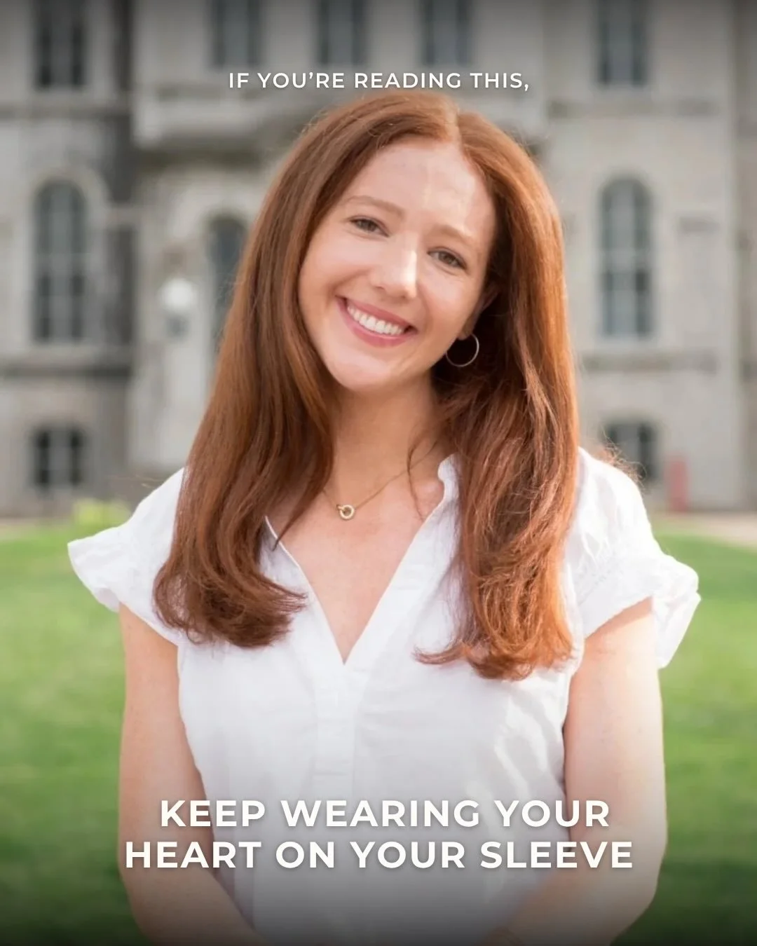&ldquo;If you&rsquo;re reading this, keep wearing your heart on your sleeve.&rdquo; 

Kendall P. (@ifyourereadingthiscuse President &amp; Chapter Founder) shares her experience with anxiety and OCD and reminds readers that &ldquo;your story might be 