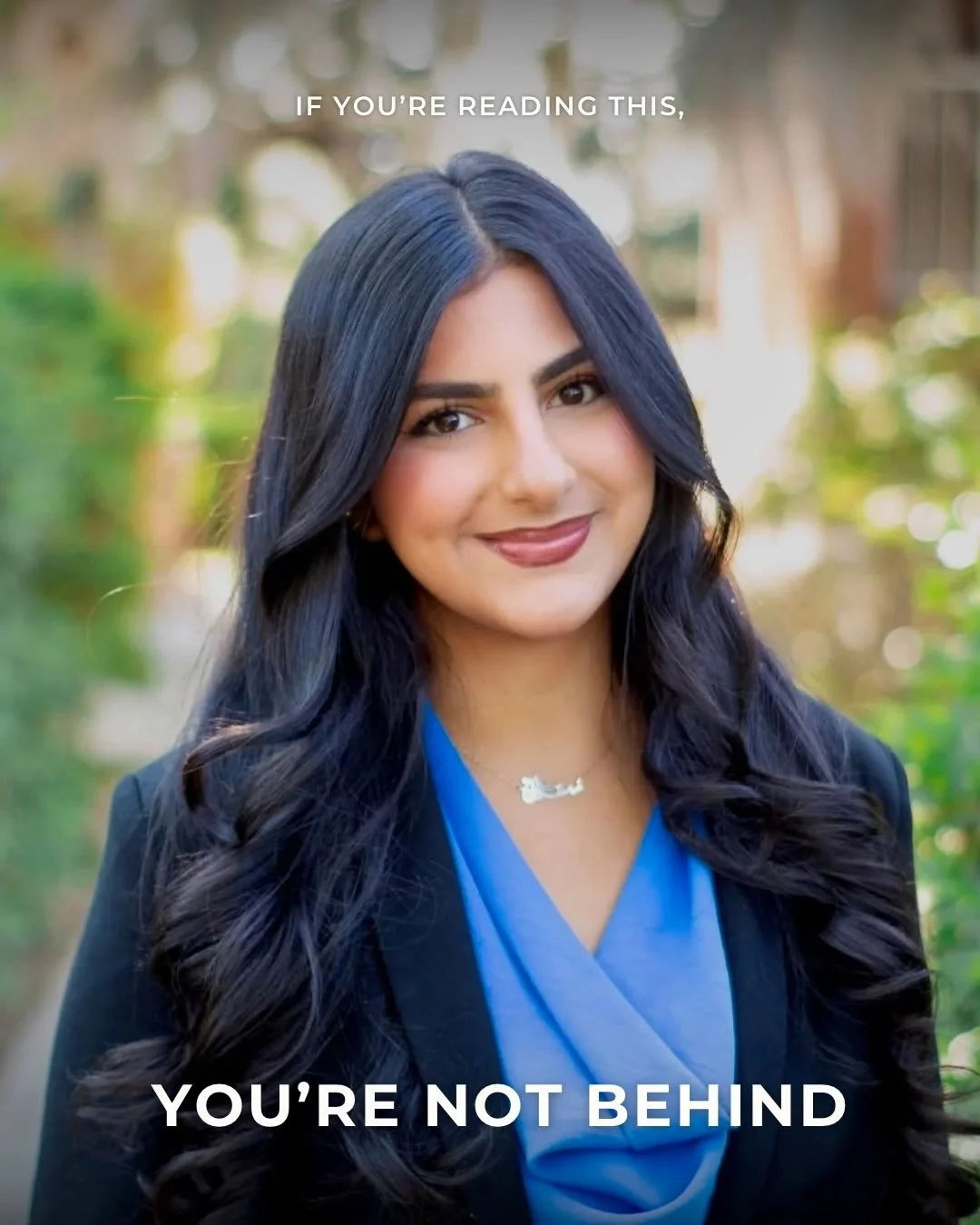 &ldquo;If you&rsquo;re reading this, you&rsquo;re not behind.&rdquo; 

Sarah A. (@ifyourereadingthisfsu ) reminds readers there&rsquo;s no deadline to having it all figured out. Read the full letter at the link in our bio ✉️