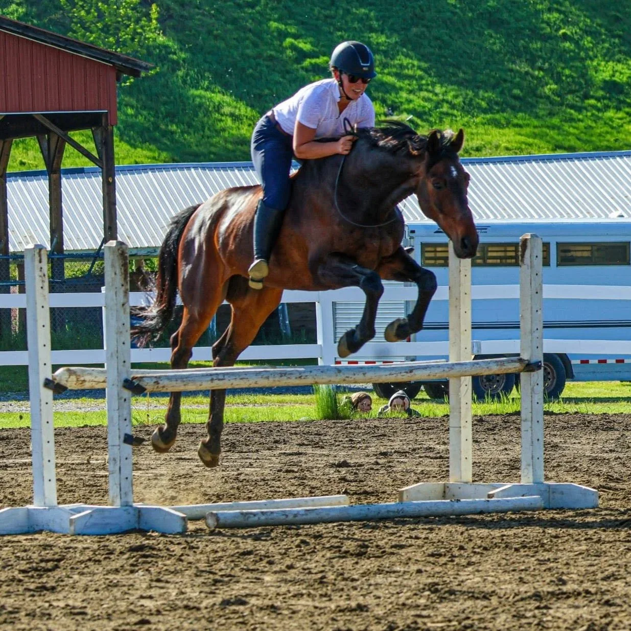 Bridget and Roman Tackless Jumping at the 2026 NEQuinox Performance