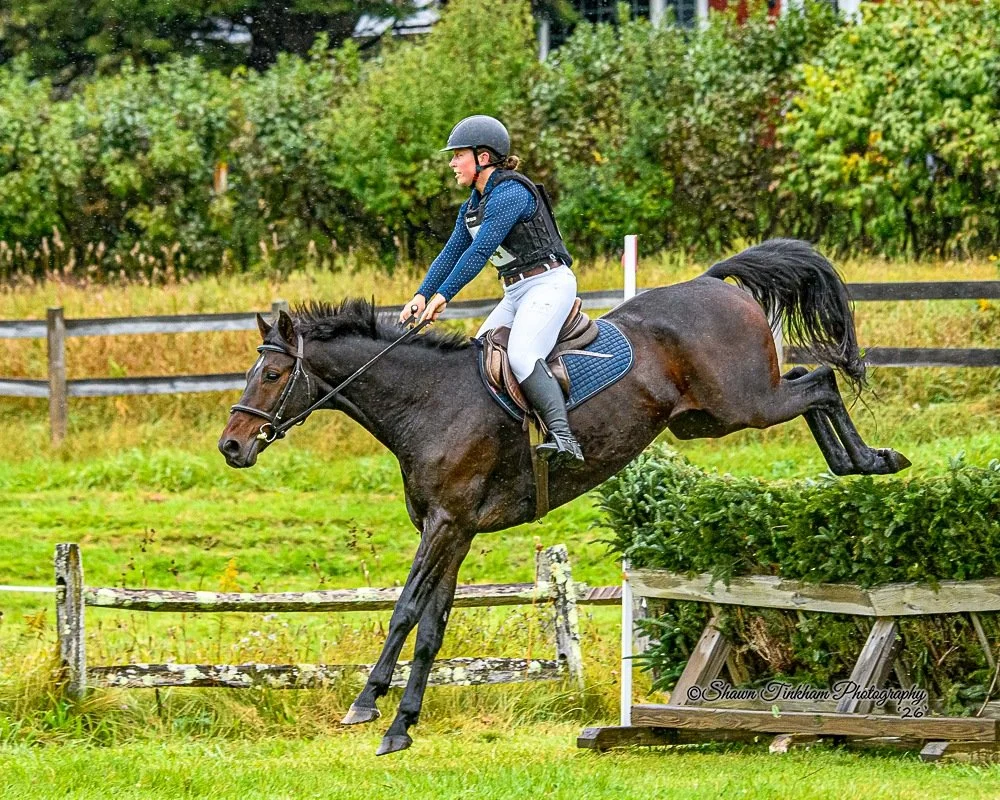 Bridget & Roman competing in Eventing
