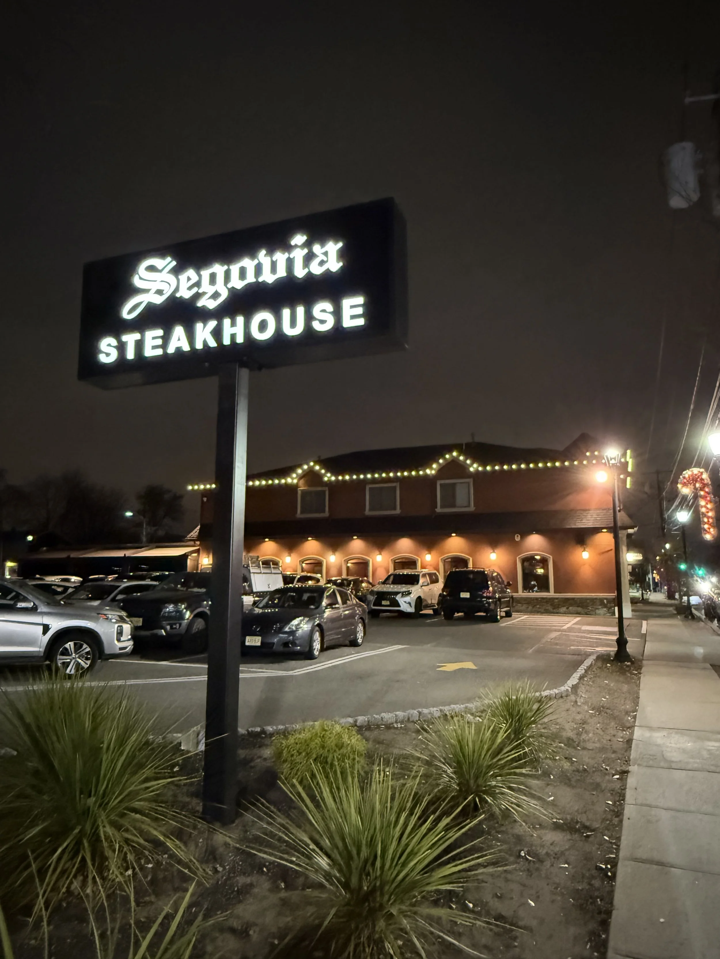 Segovia Steakhouse & Seafood, located at 217 Main Street in Little Ferry, NJ, offers a diverse menu of Spanish, seafood, and steakhouse specialties. Known for dishes like Filet Mignon empanadas, paella, and stuffed lobster, it also features a tapas m