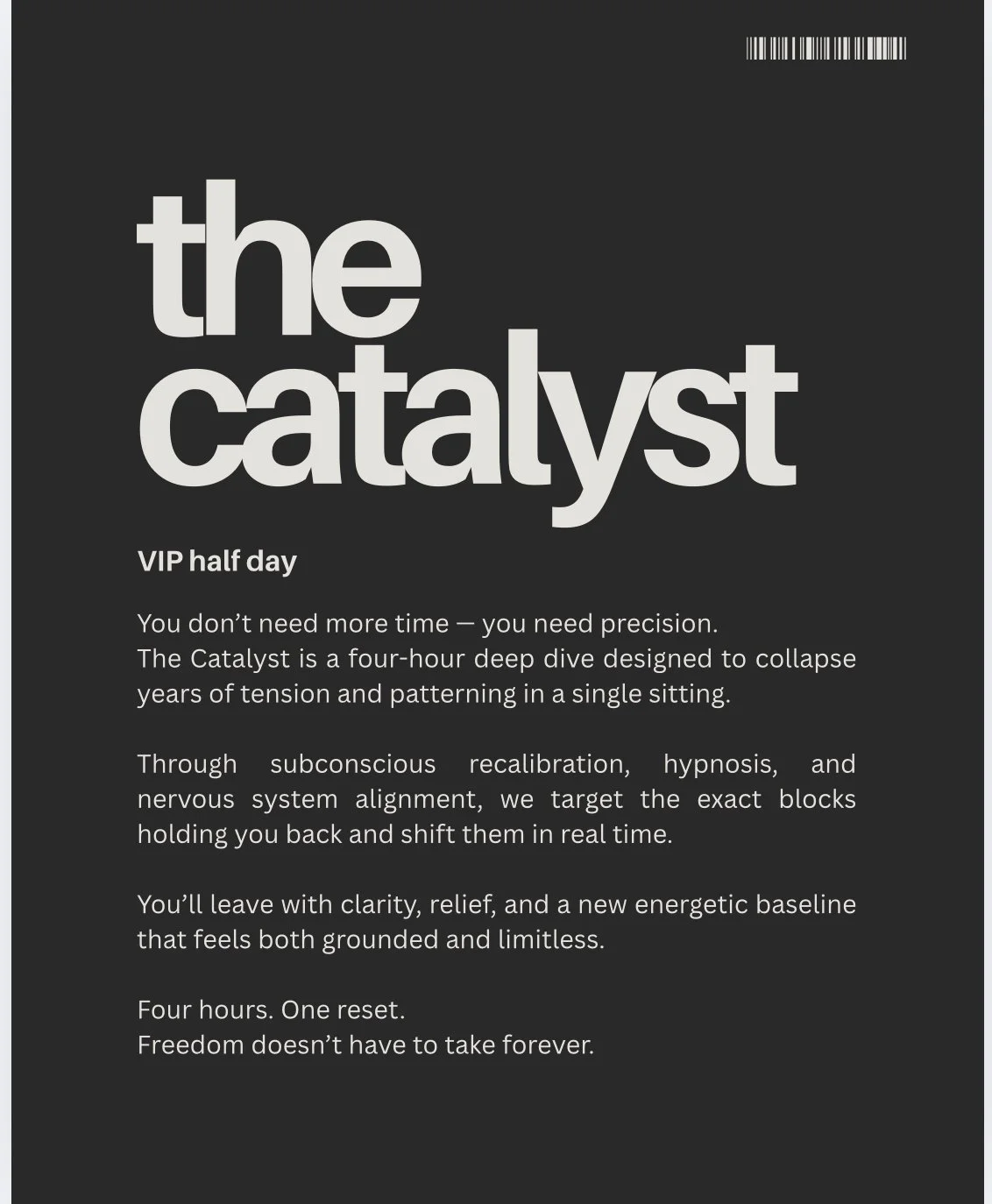 ✦The Catalyst