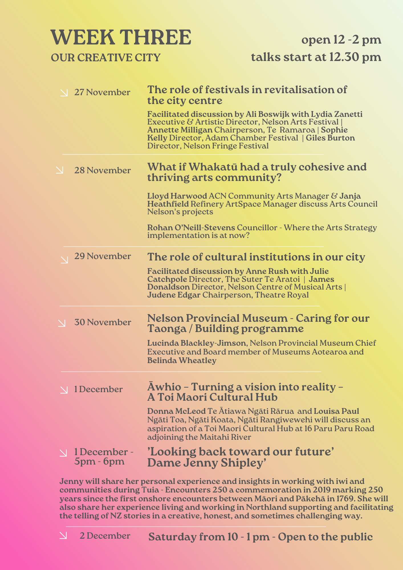 What if Schedule - New Friday Evening Talk.png