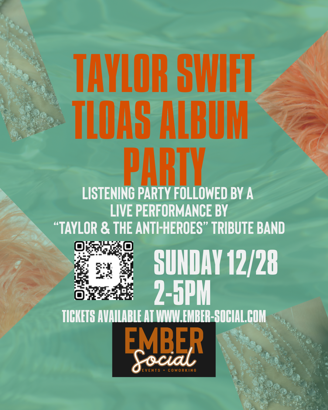 Taylor Swift “The Life of a Showgirl” Album Party w/ the Anti-Heroes Tribute Band