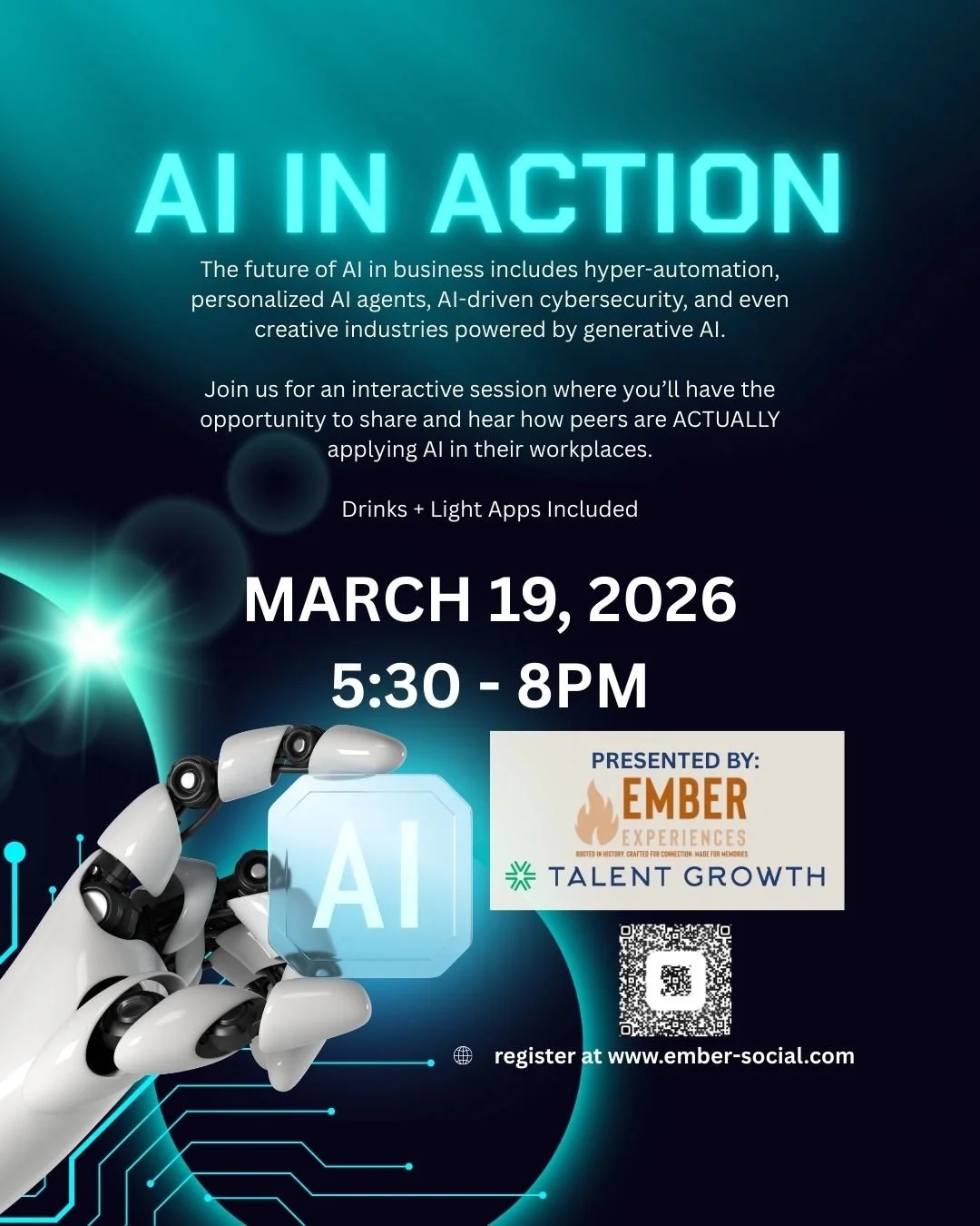 Ember Experiences: AI Education Series - AI in Action for Functional Leaders