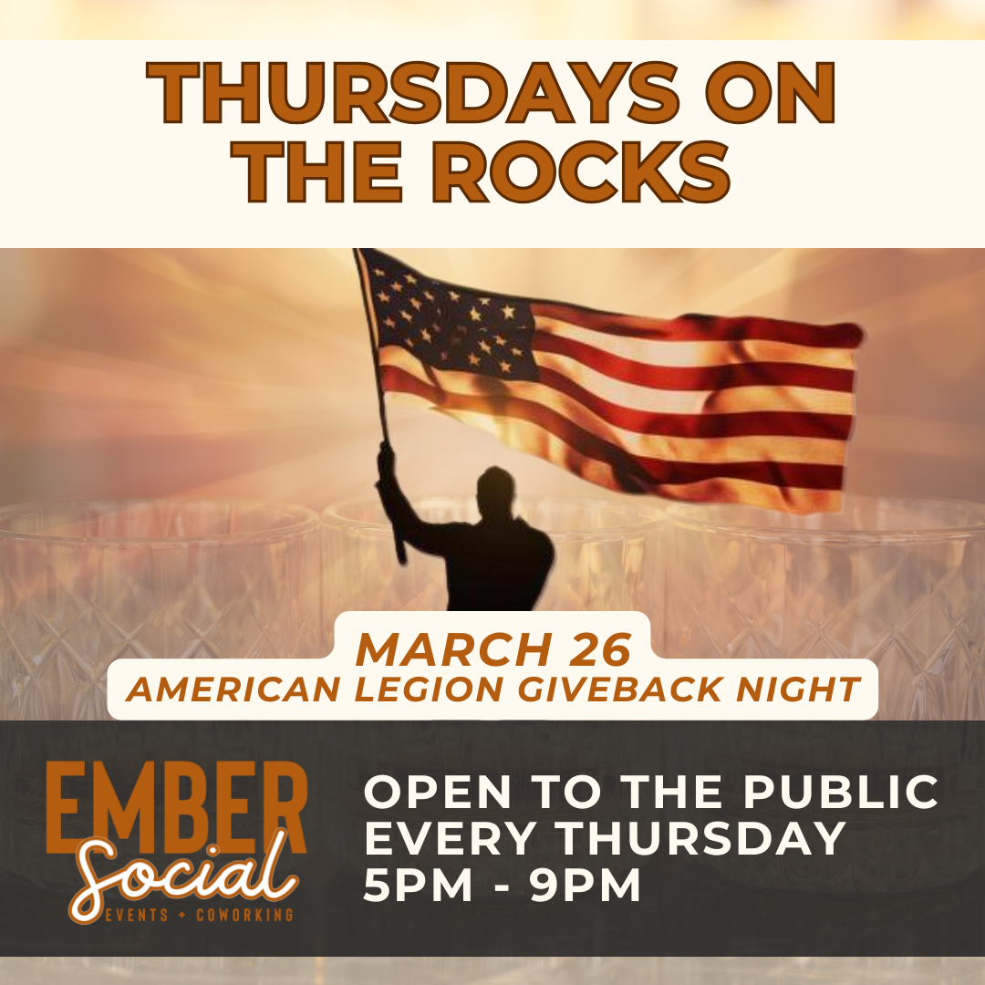 Thursdays on the Rocks - American Legion Giveback Night
