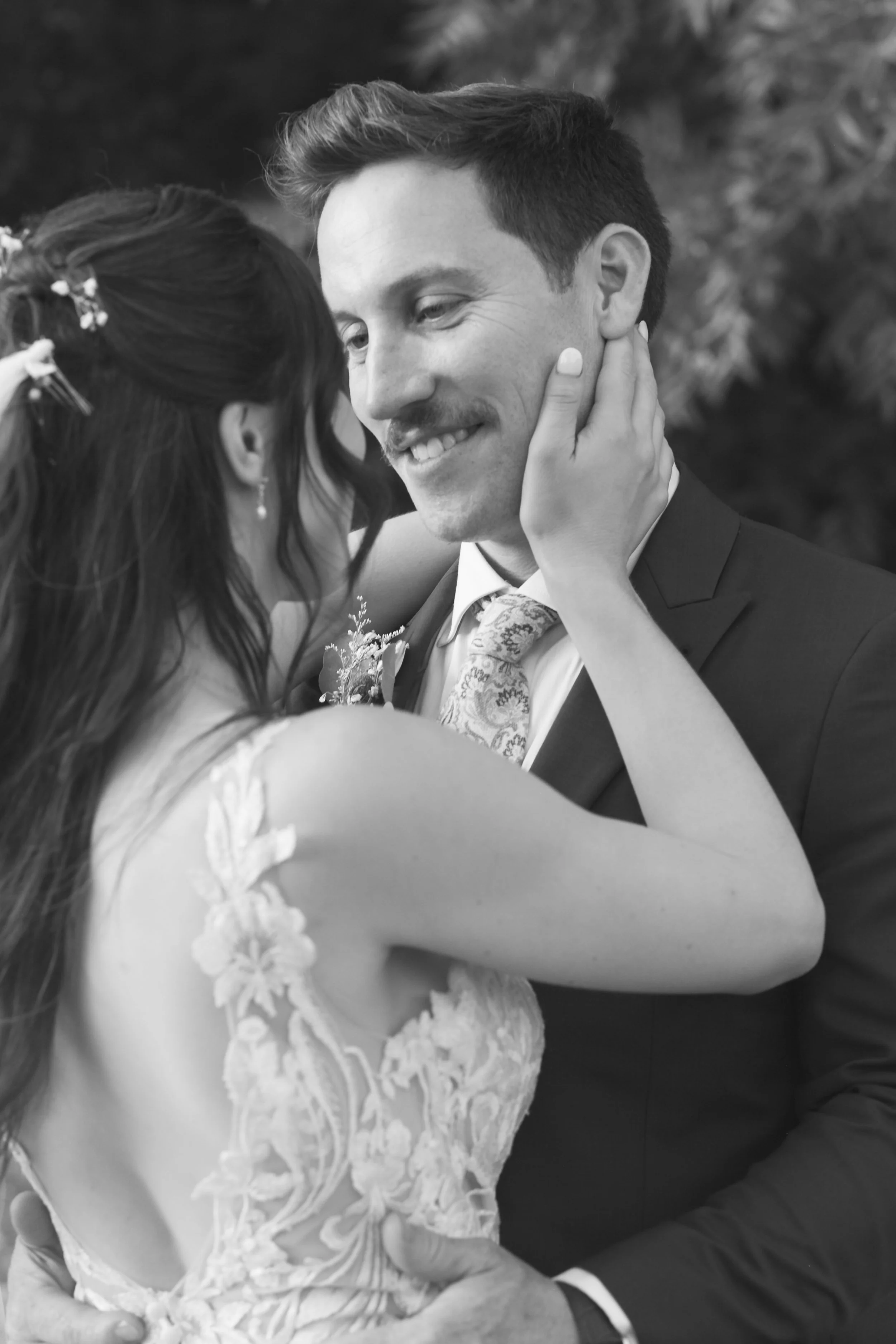 Wedding photo in Napa California