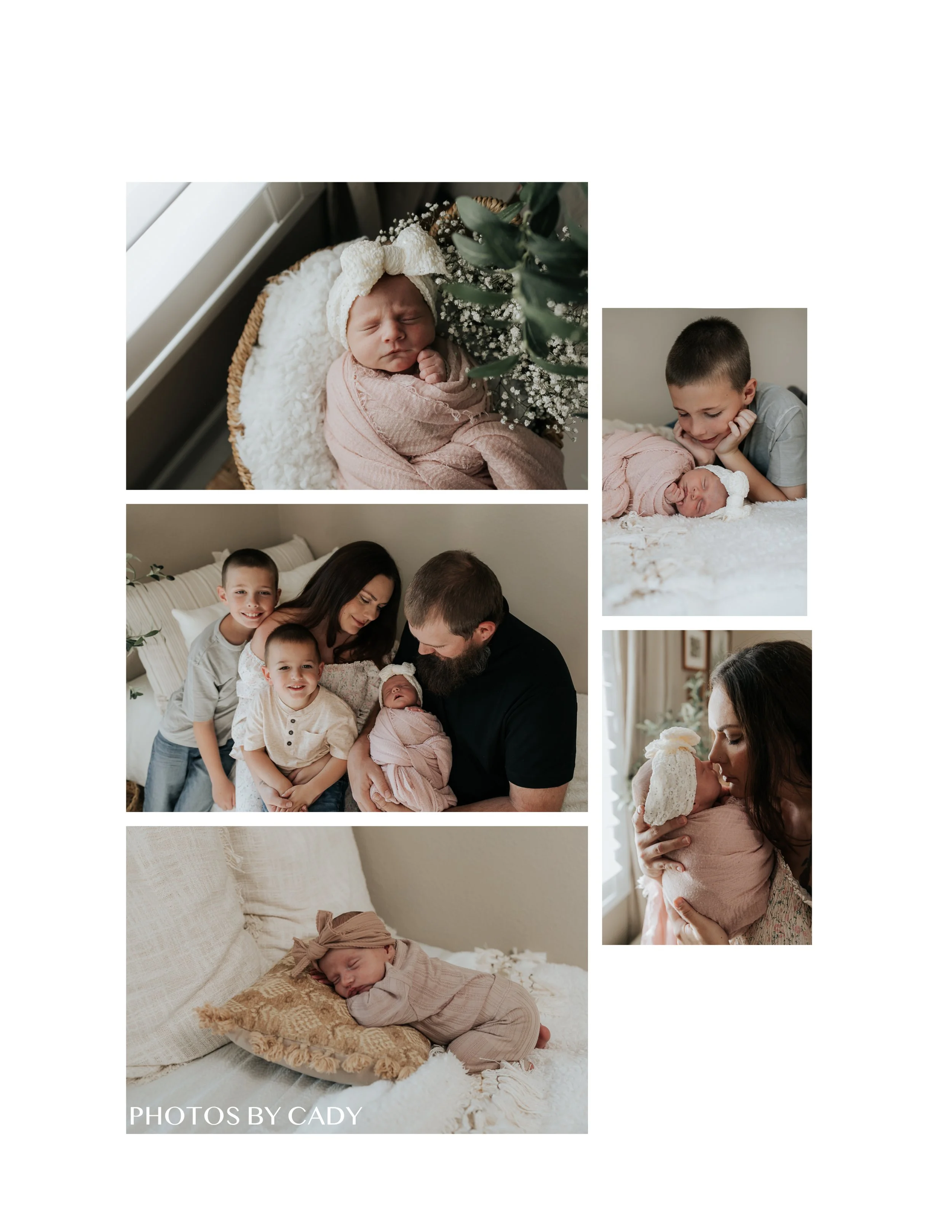 Newborn wrapped portrait, Vacaville California