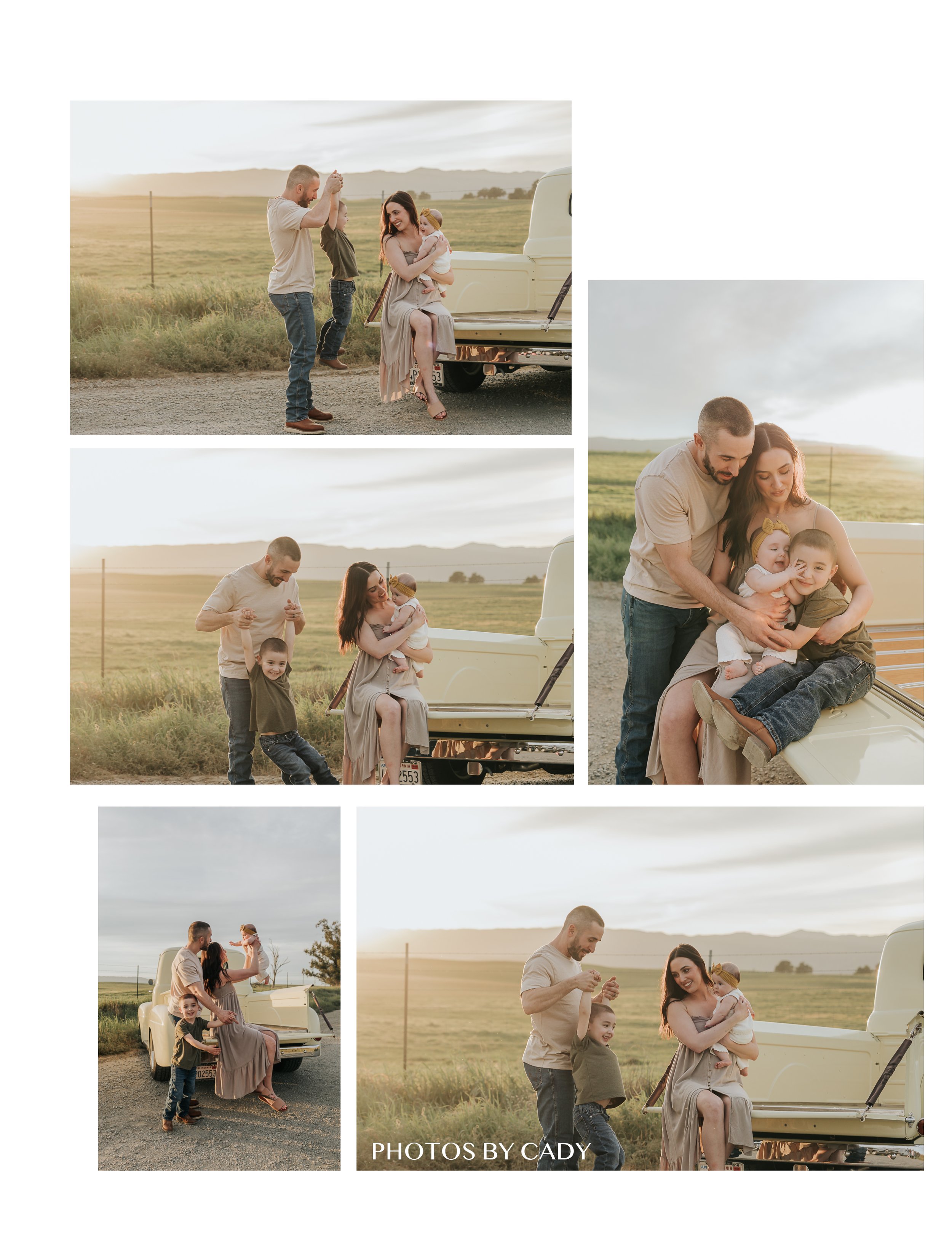 Family laughter portrait, Napa California