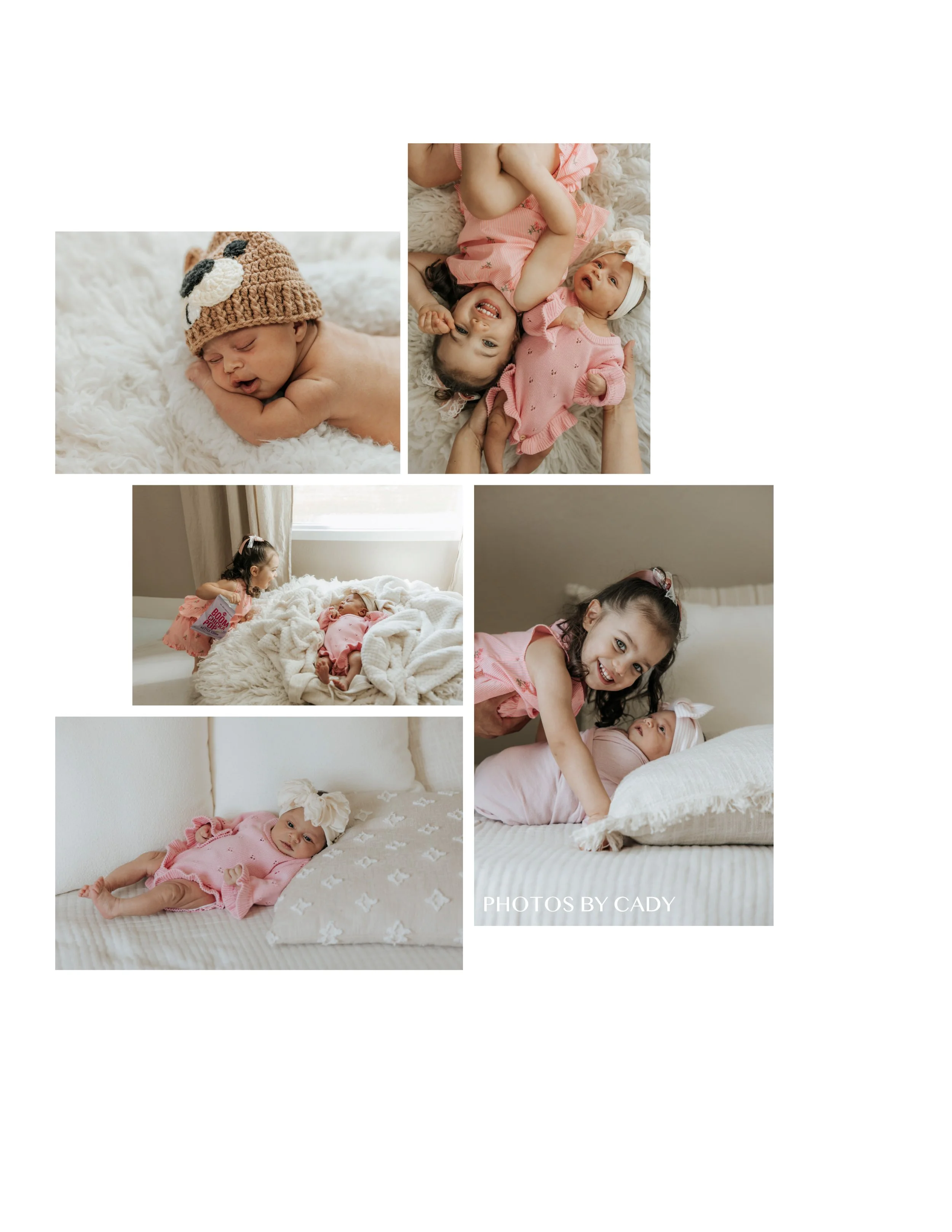 Fairfield newborn session, baby swaddled with delicate lace bonnet.