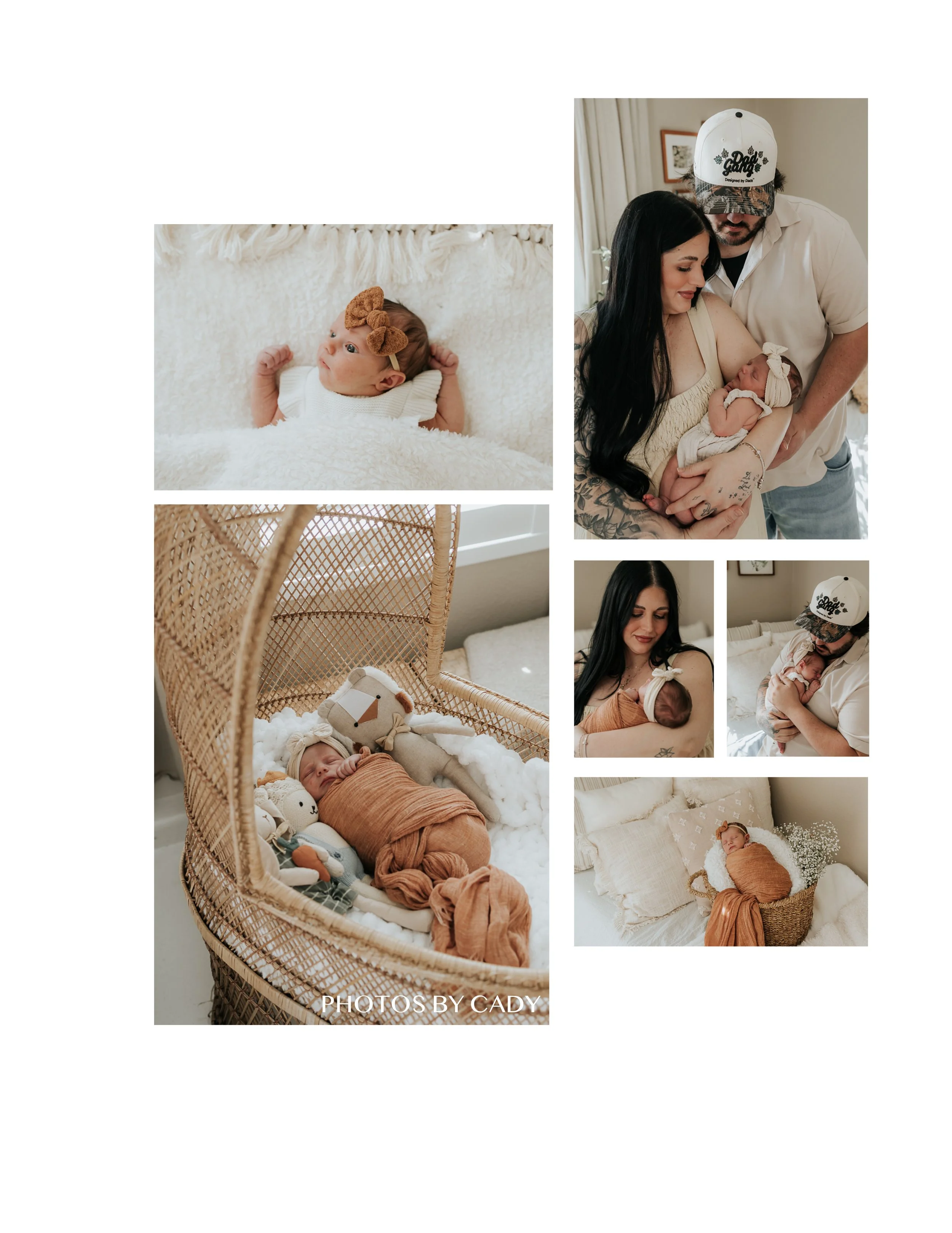 Natural light newborn photo, Napa California
