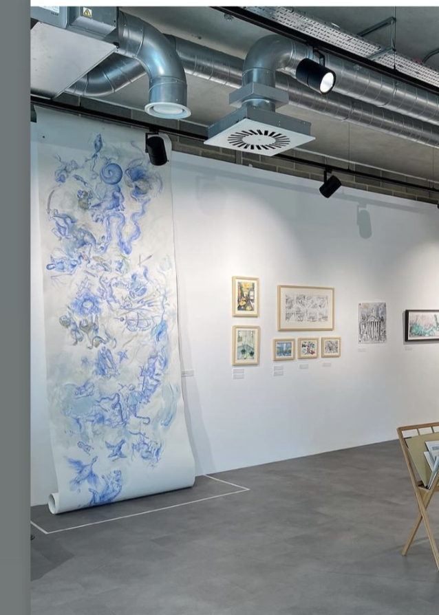 Amongst 'em Constellation | Beyond Drawing |   Royal Drawing School at Breakers Gallery, London  | 2024 |  300 x 110 x 50 cm
