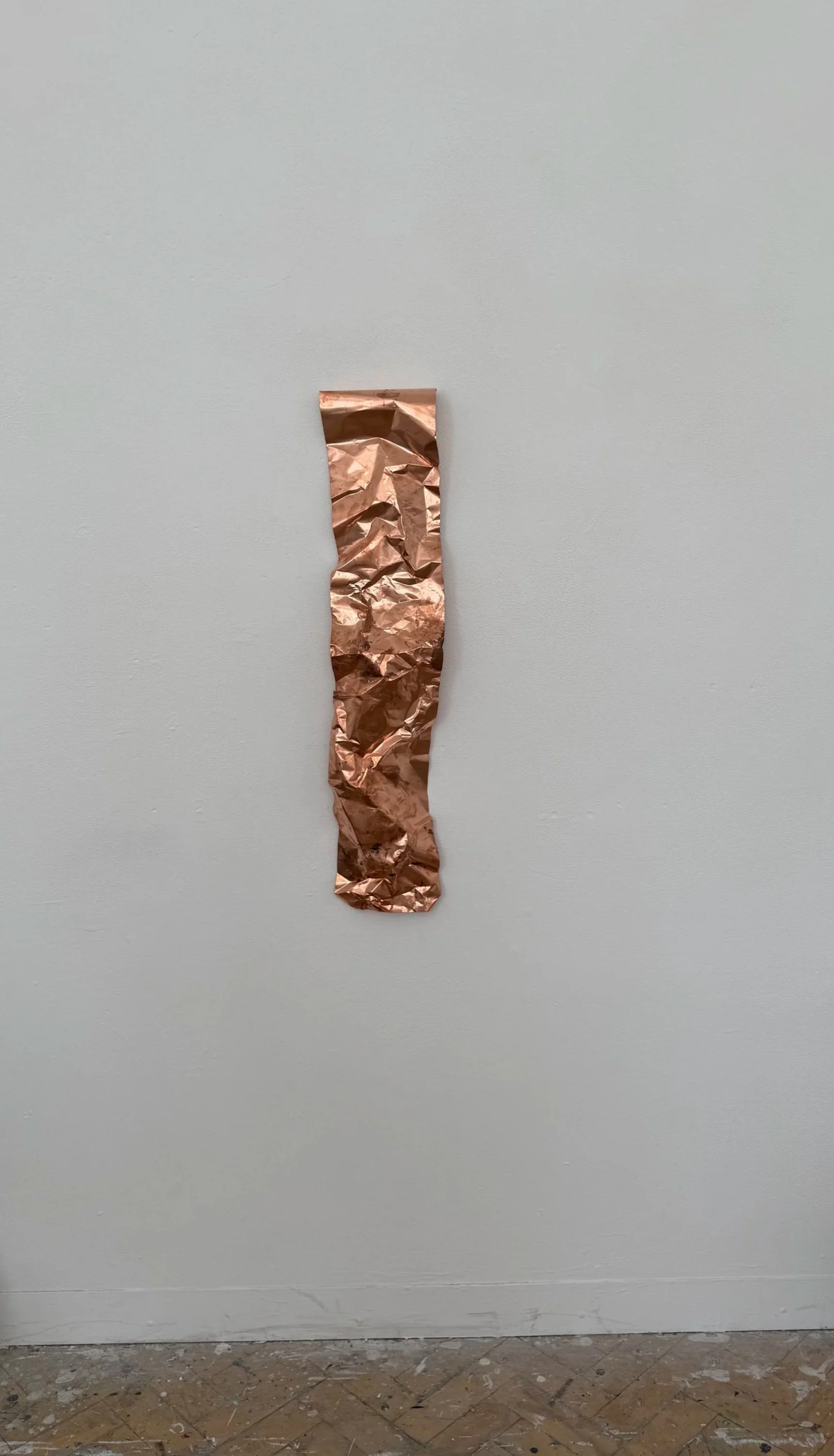 Up'n'Oer - A Jaunt | 2026 | copper | 220 x 20 x 0.2 cm