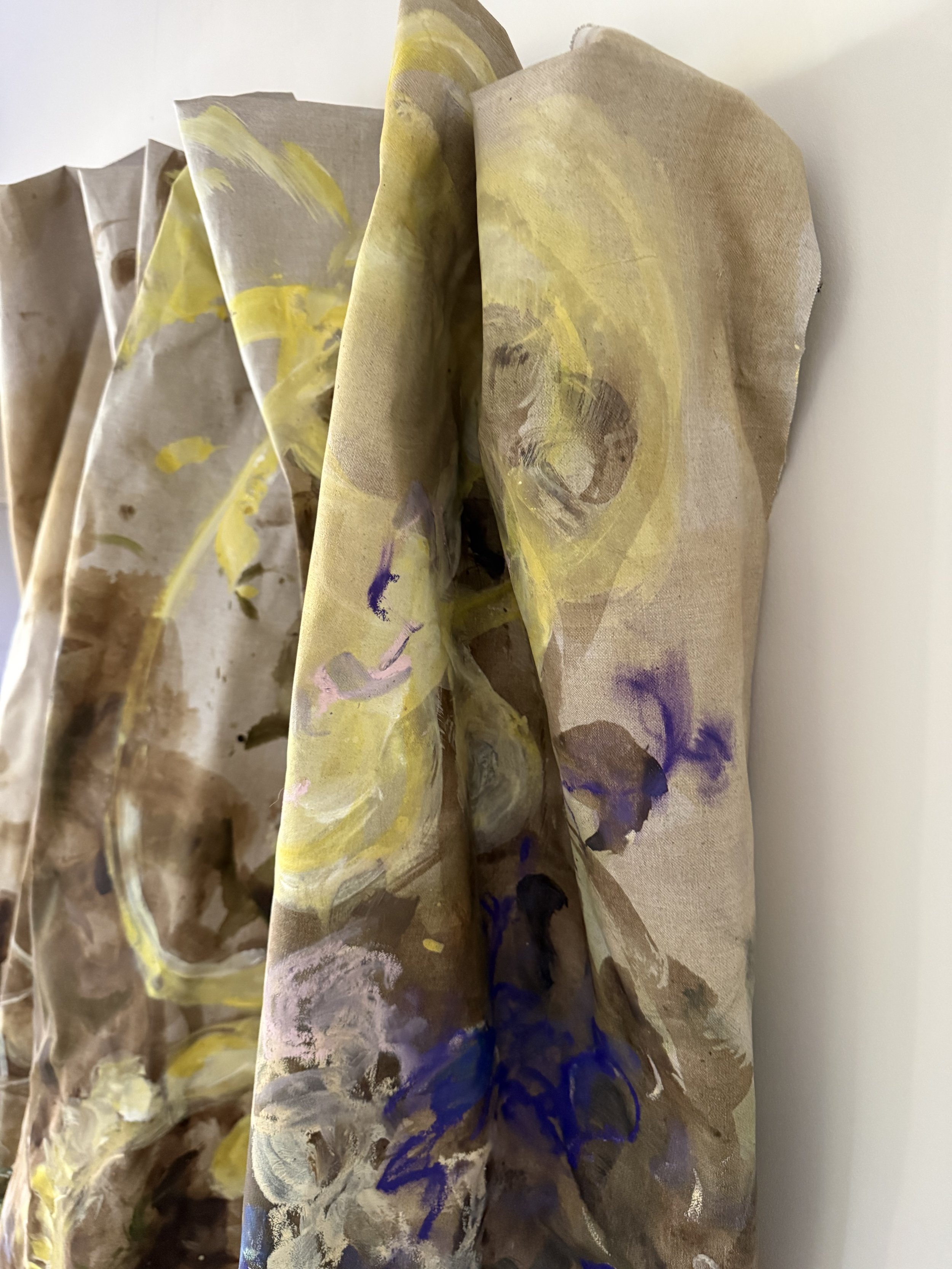 Or’eer Underrt Bridge | 2026 |
Iron and copper oxidising pigments, alcohol inks, oil pigments, linen