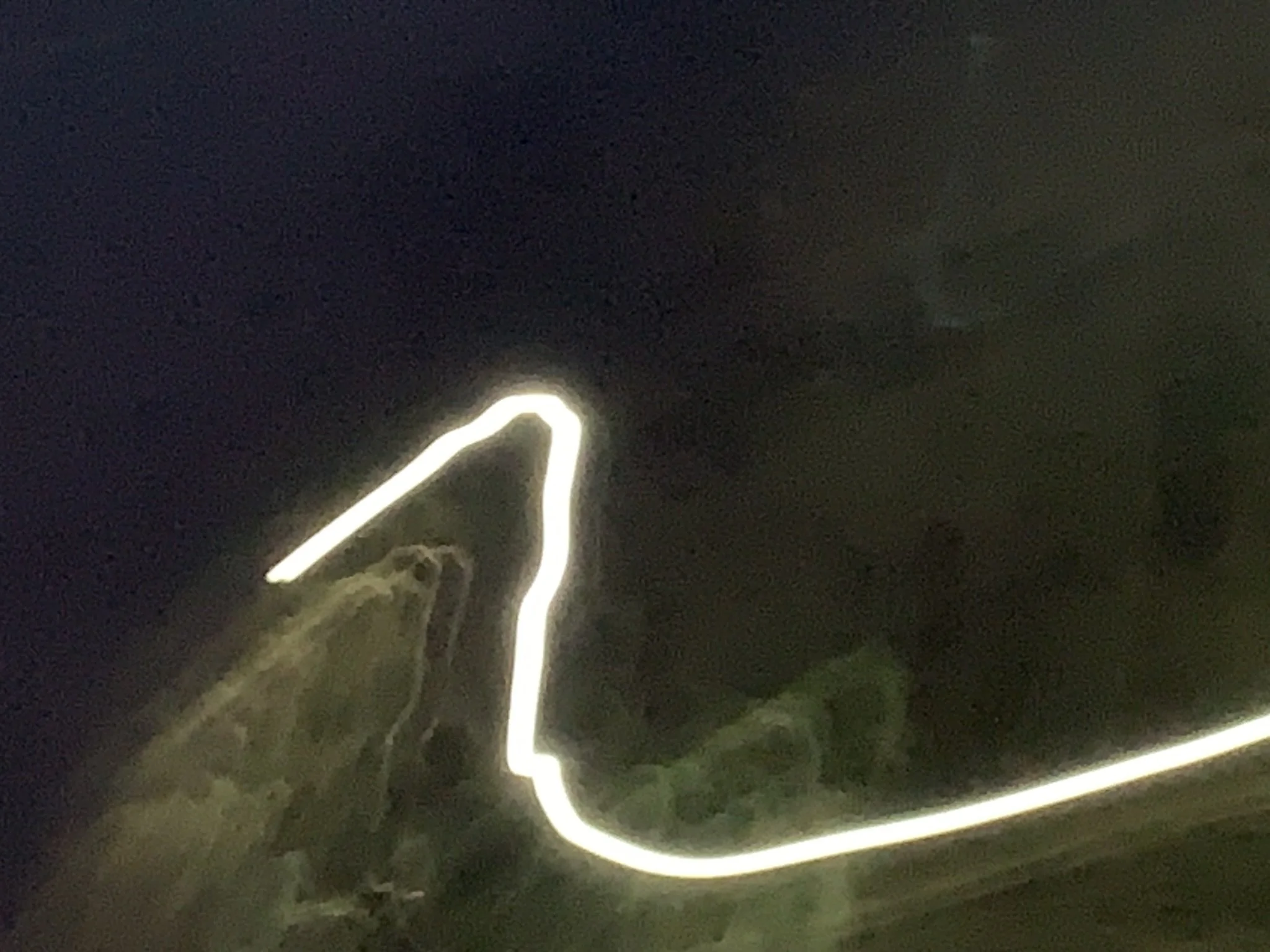 slow exposure of The Hunter's Moon  |  2025