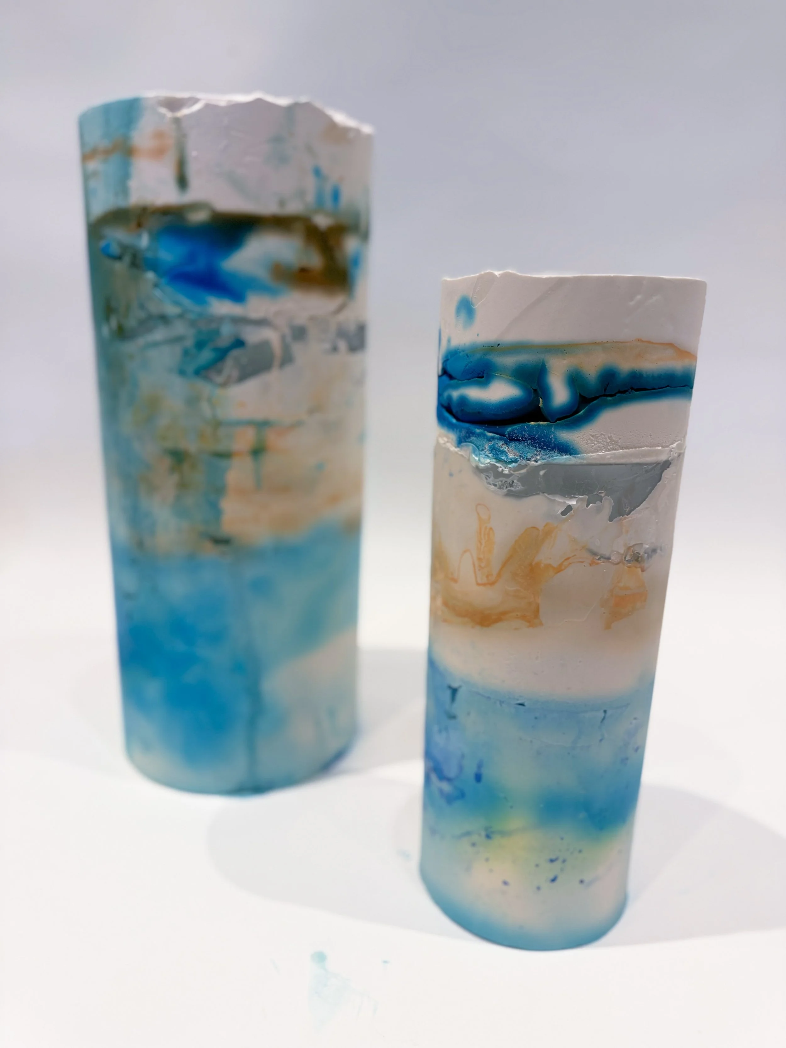
Underrt Foot - first stage | 2026 |
Oil pigments, ink, engraved aqua cast eco resin | 47 x 52 x 52 cm