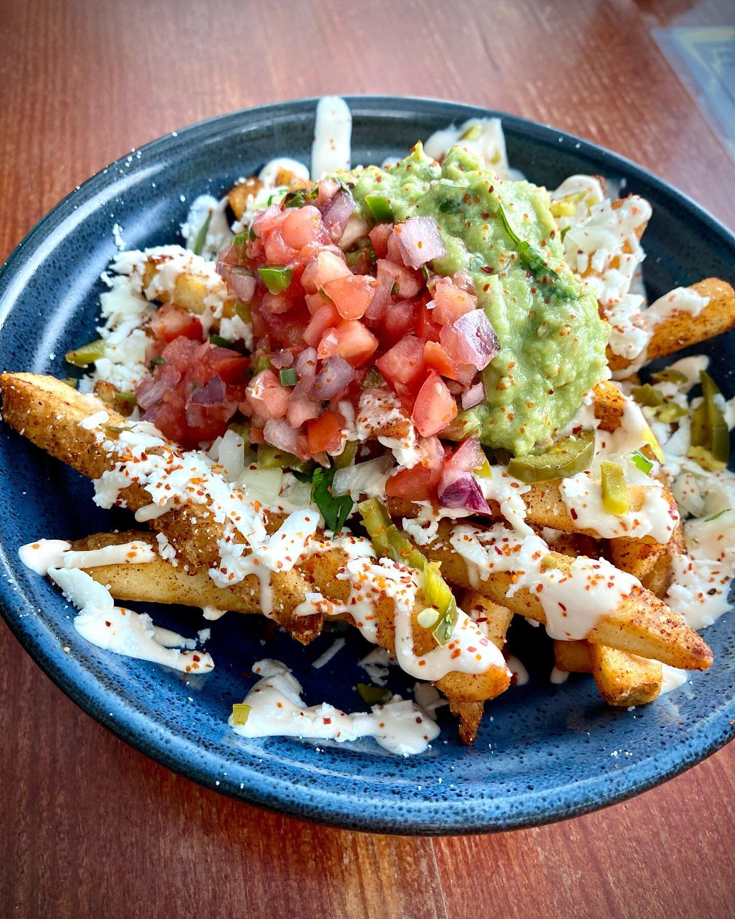 Carnitas Fries are our fun feature this weekend and they are about to be your new best friend! It&rsquo;s sort of like Poutine&rsquo;s sexy Mexican girlfriend. Just saying. BC Kennebec potatoes fries tossed in our house chile lime salt, slow roasted 