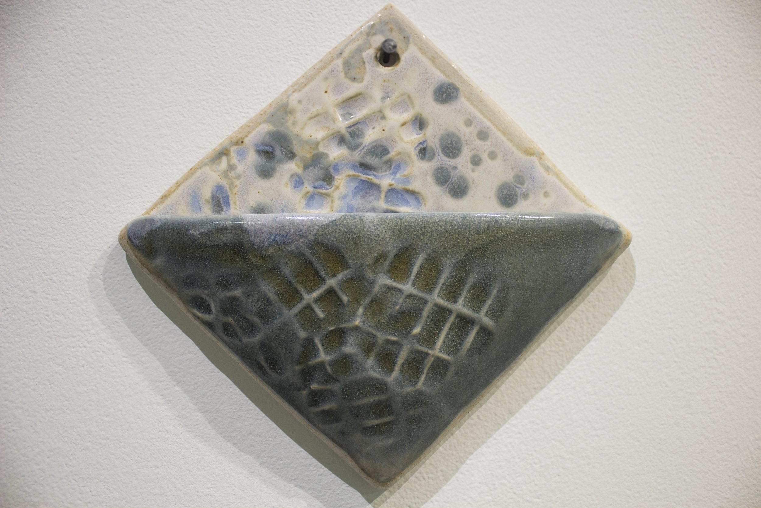 Blue Speckle Wall Holder