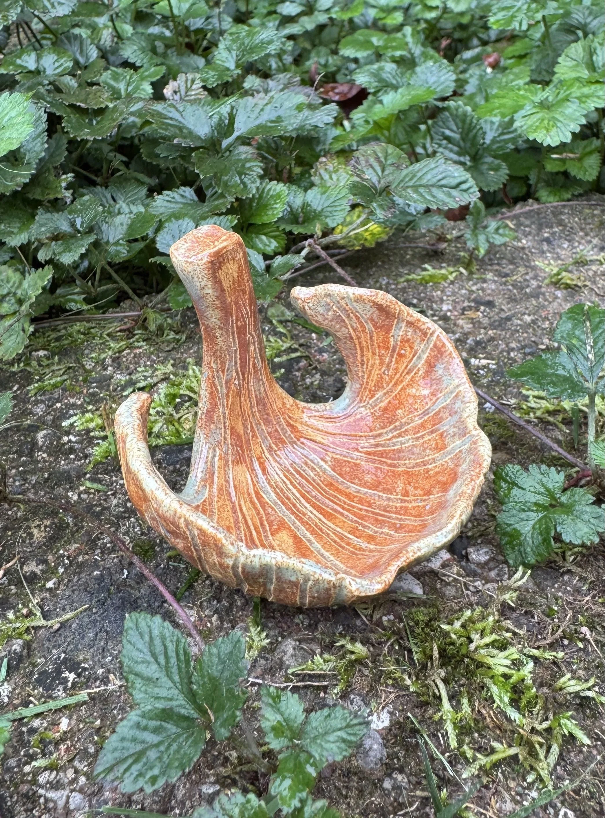 Ginkgo Leaf Ring Dish - style 18