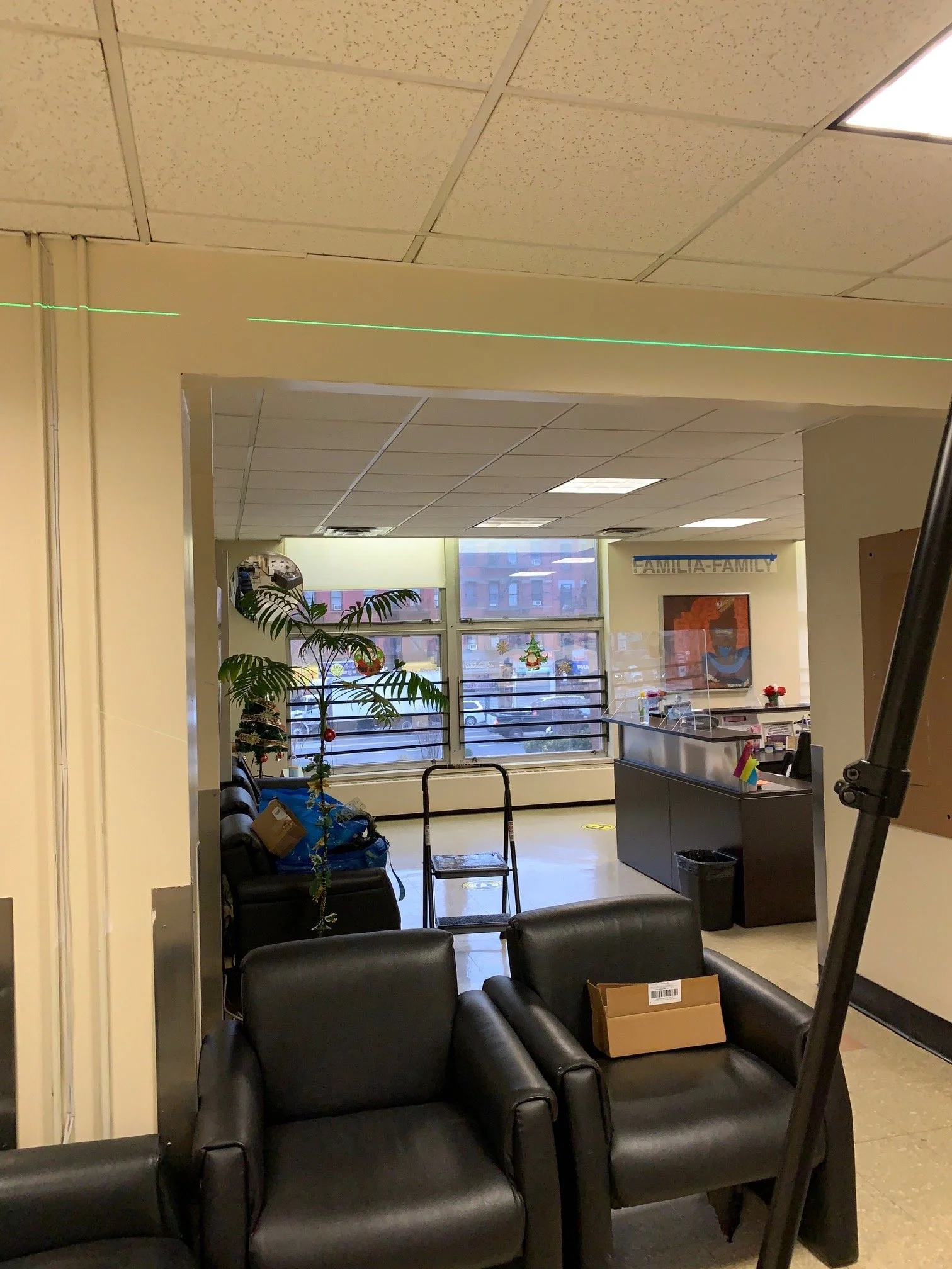 Photovoice Permanent Exhibition installation, Bowen Center, 2021.