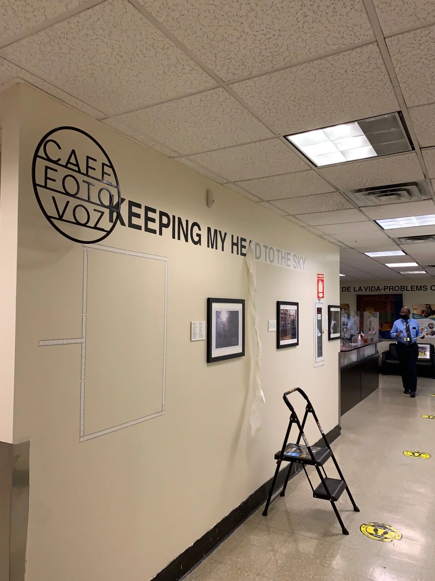 Bowen Center, Harlem, NY. Photovoice permanent participant exhibition, 2021.