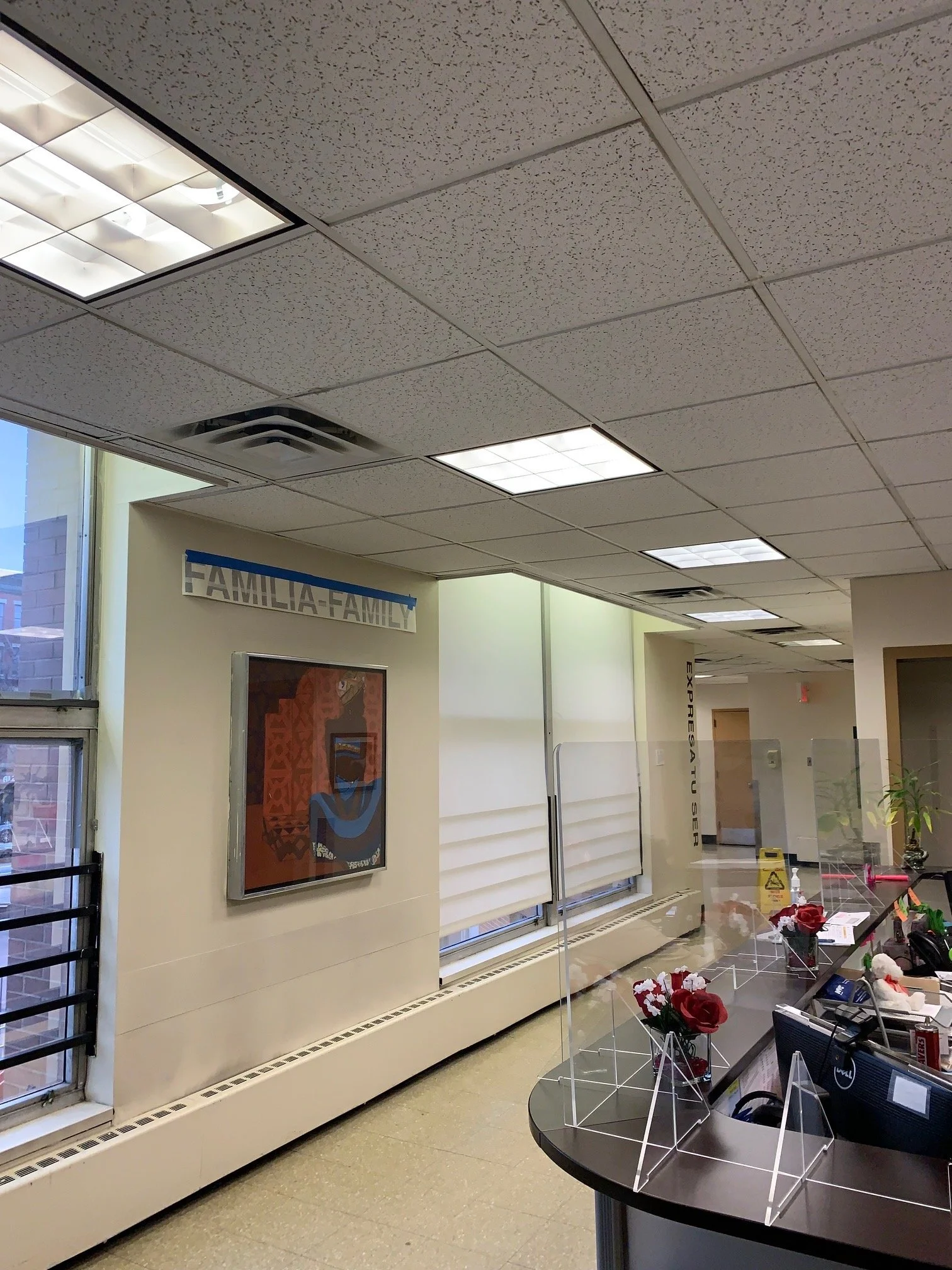 Bowen Center, Photovoice permanent exhibition installation, 2021.