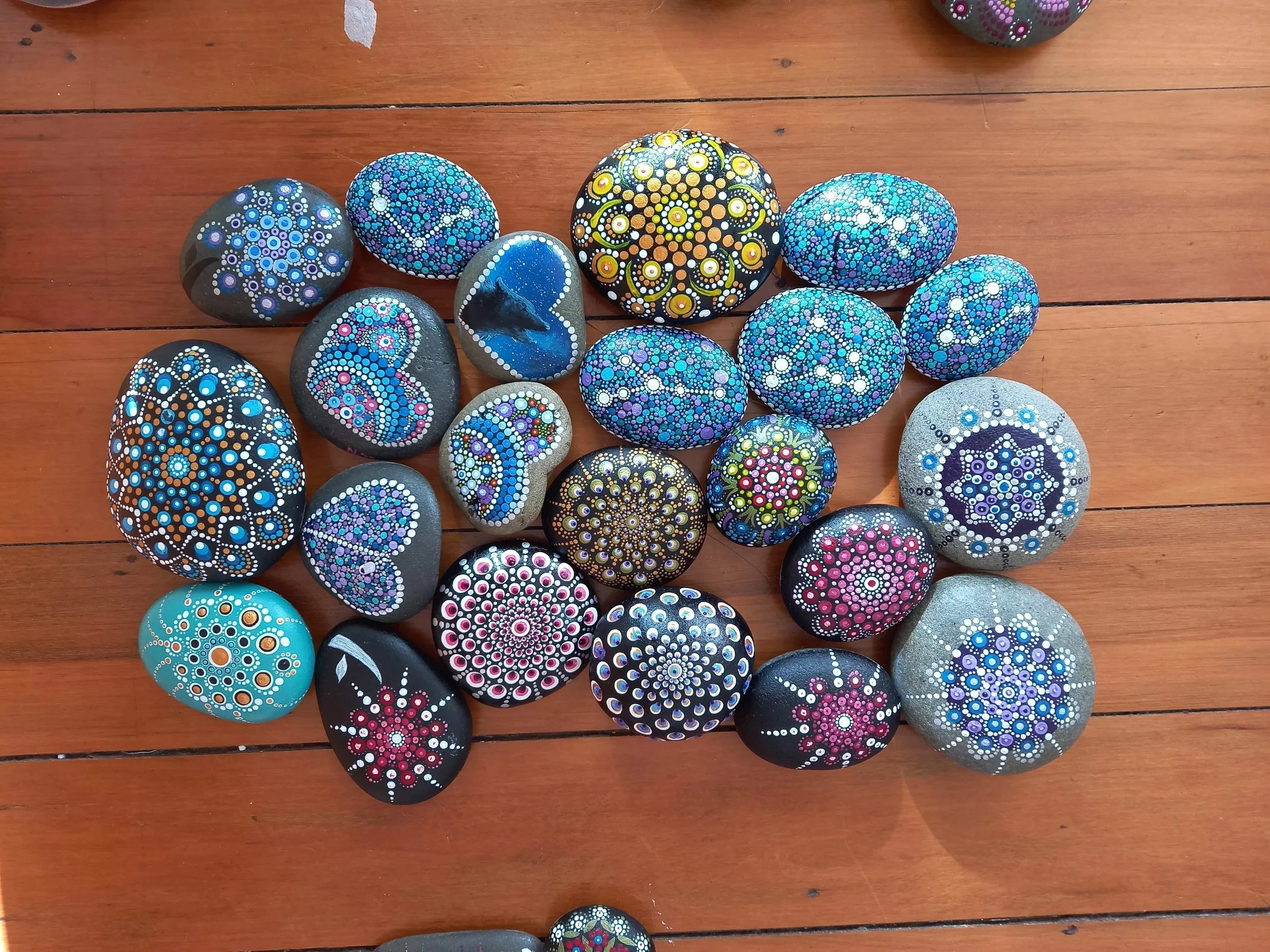 STUDIO Dot Mandala painting 