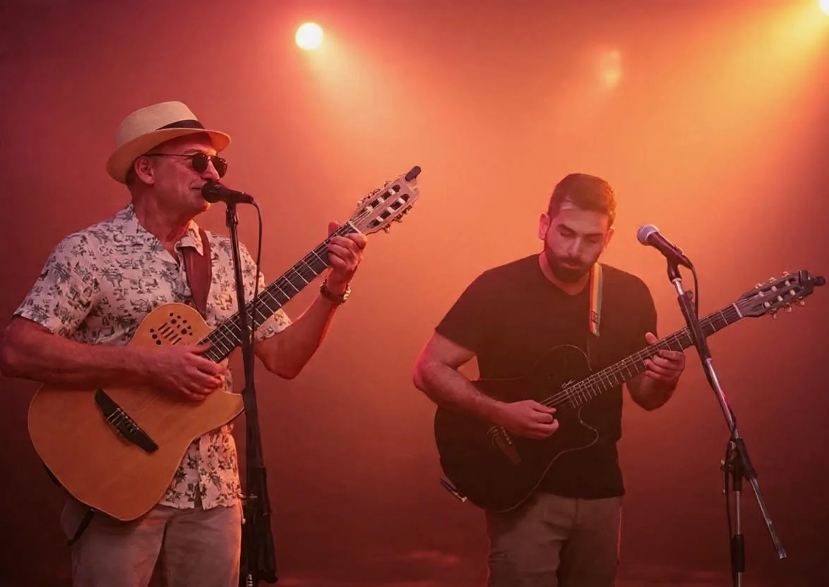       
  
    One of our favorite duos is back! Join us for an evening of Latin inspired music,  Brazilian MPB and Jazz with Cesar and Julio.   


  
 #block-659e0f5017f9935a2f29 {
    
    --stroke-style: none;--stroke-thickness: 6px;
    
      
  