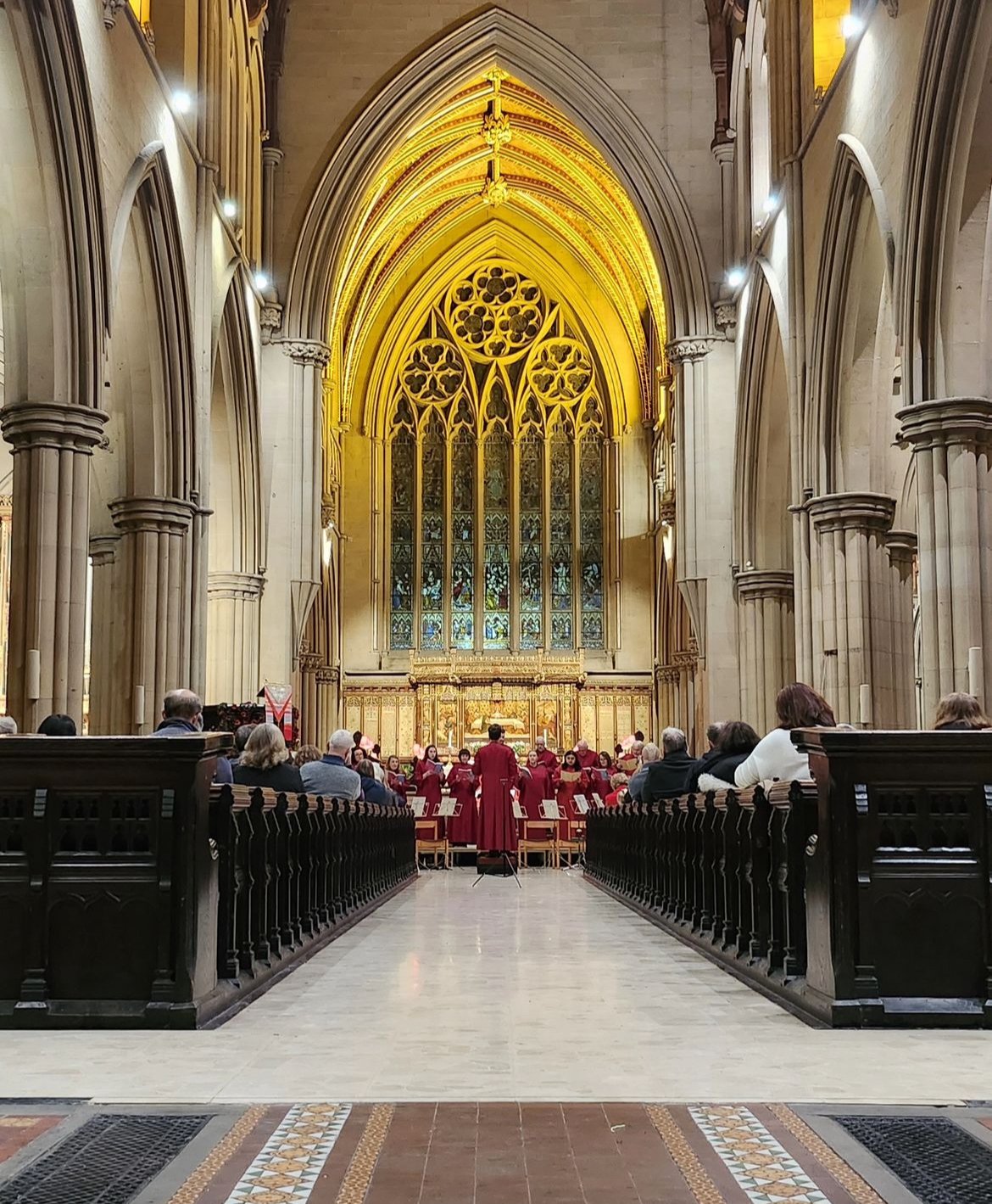 Earned a scholarship position at Bolton Parish Church.