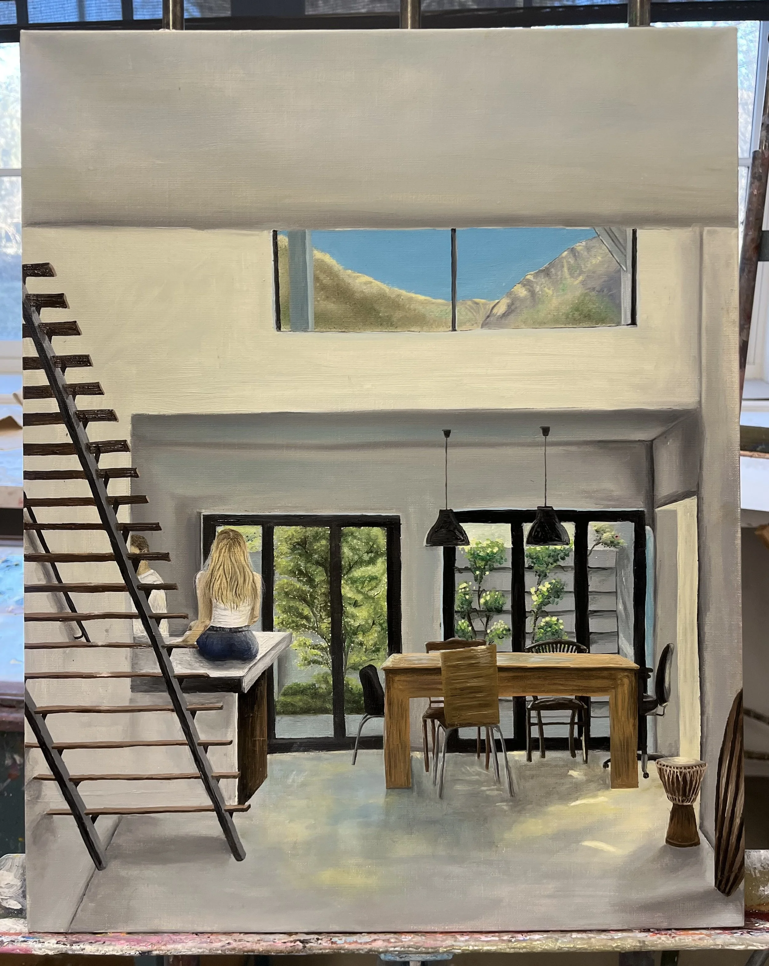 "Home-Cooked" // Oil on canvas // 16" X 20" // 2026