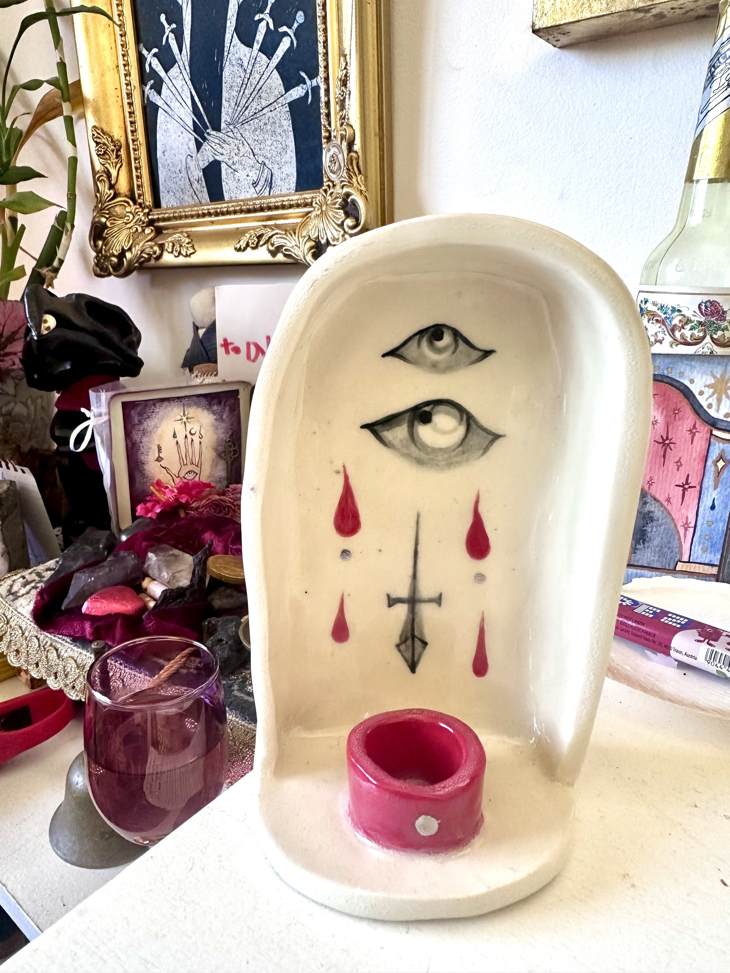 Altar Candle Holder
