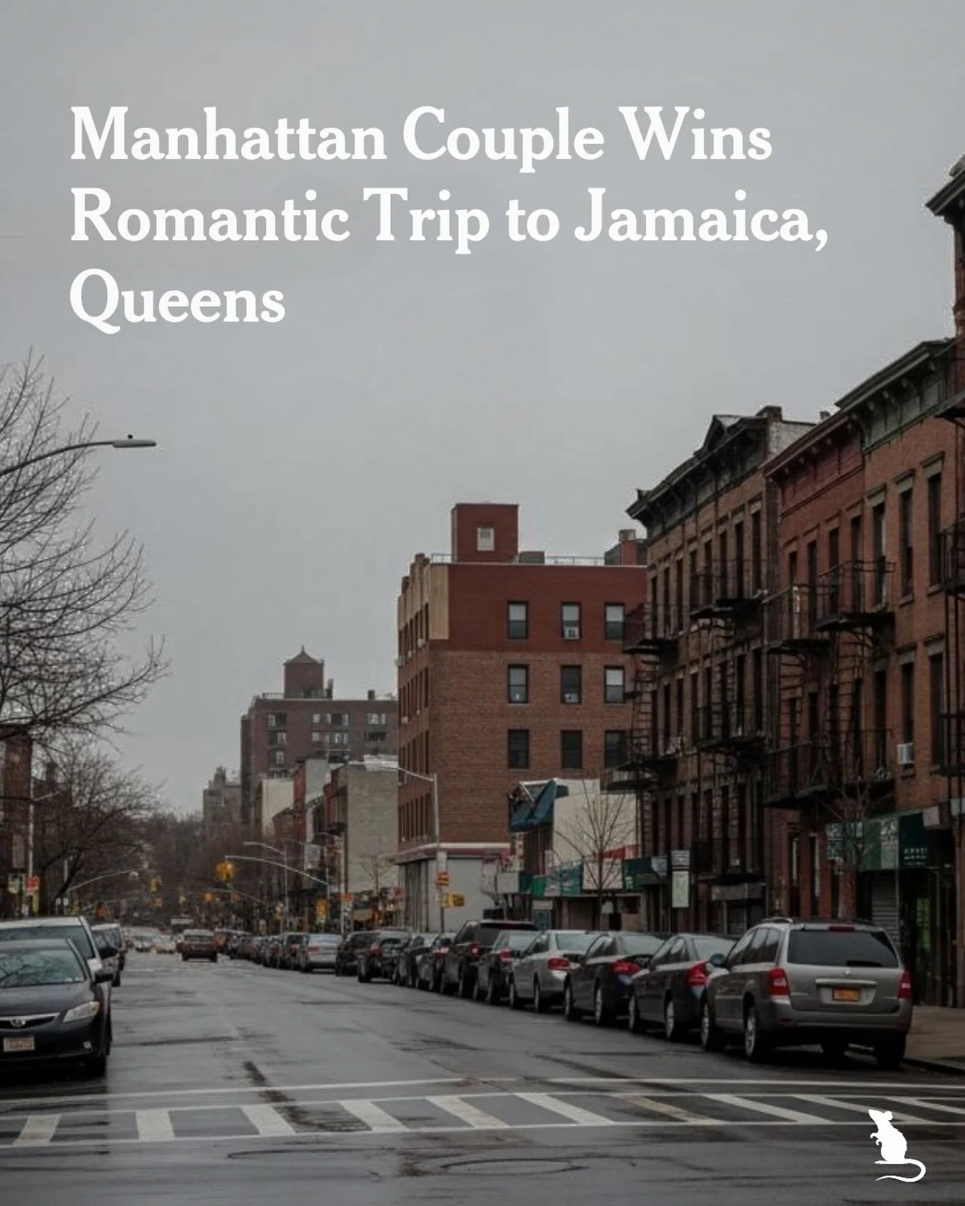 JAMAICA&mdash;Noah and Samantha Horowitz are calling it &ldquo;the luckiest day of their lives&rdquo; after winning an all-expenses-paid trip to Jamaica, Queens. 

&ldquo;We can&rsquo;t believe it&rdquo; said Samantha, who&rsquo;s never traveled more