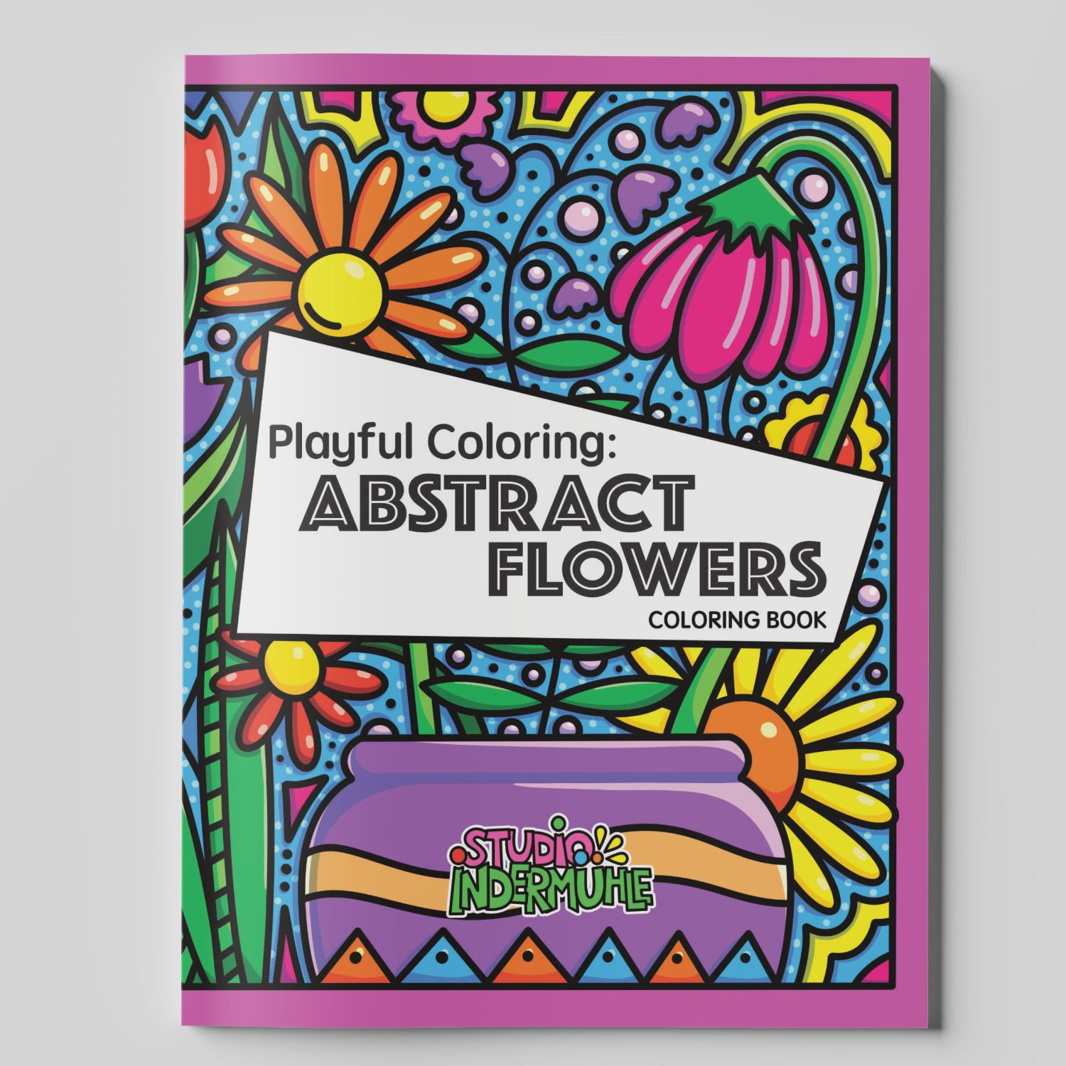 Playful Coloring: Abstract Flowers