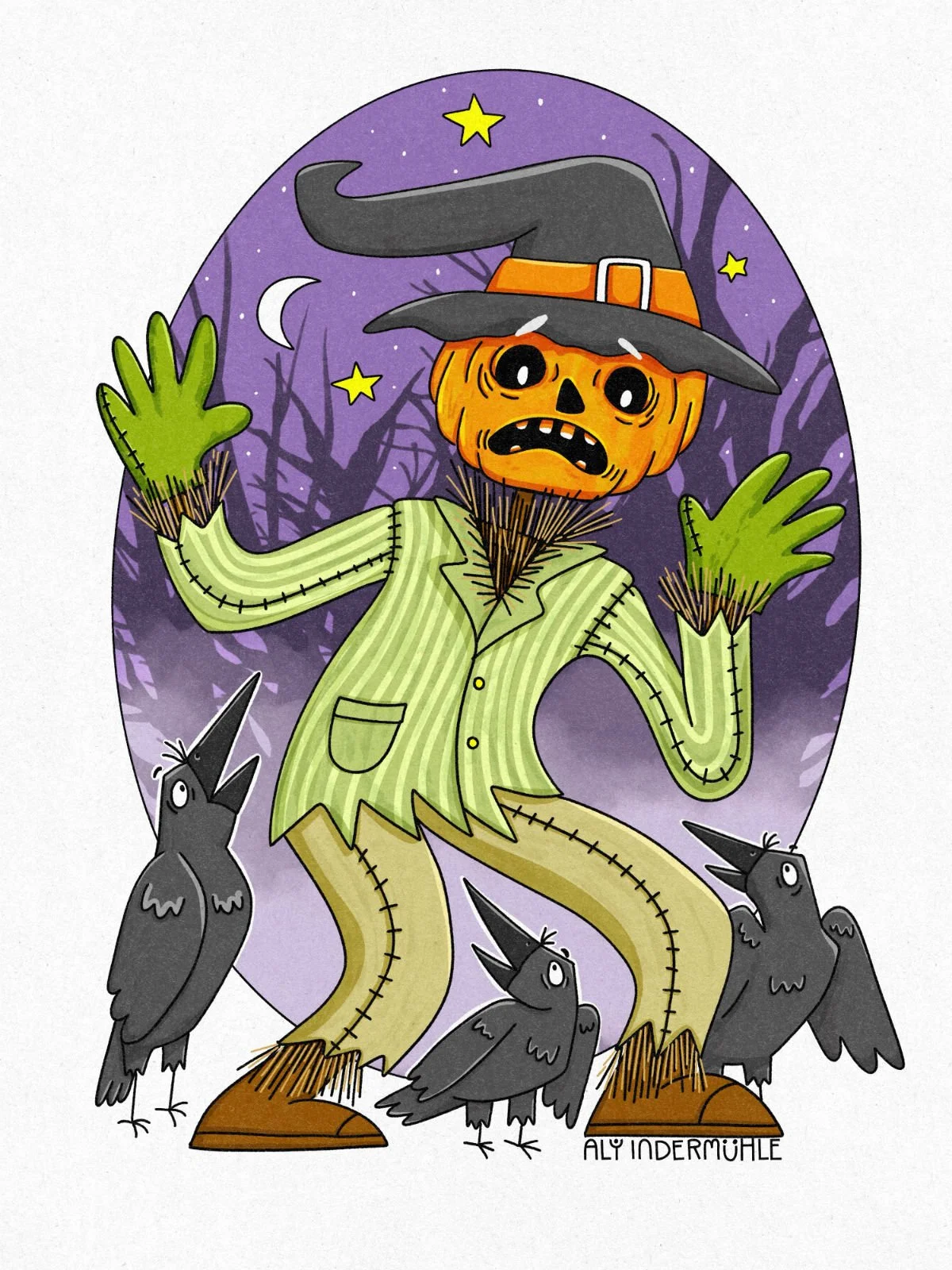 Aly Indermuhle - illustration - 2025 - scarecrow.jpg