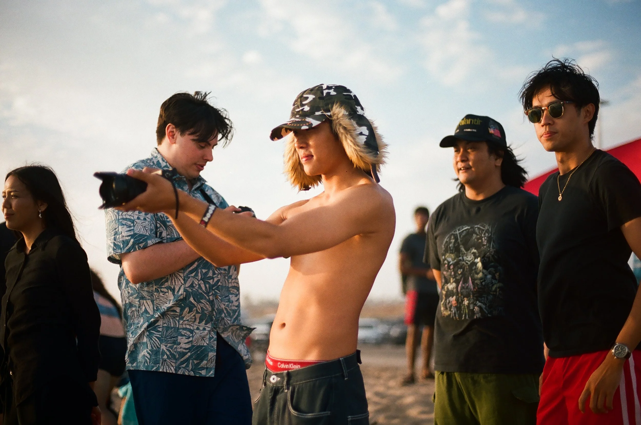 Ben, Dillyn, Nick, Ethan - Bolsa Chica State Beach