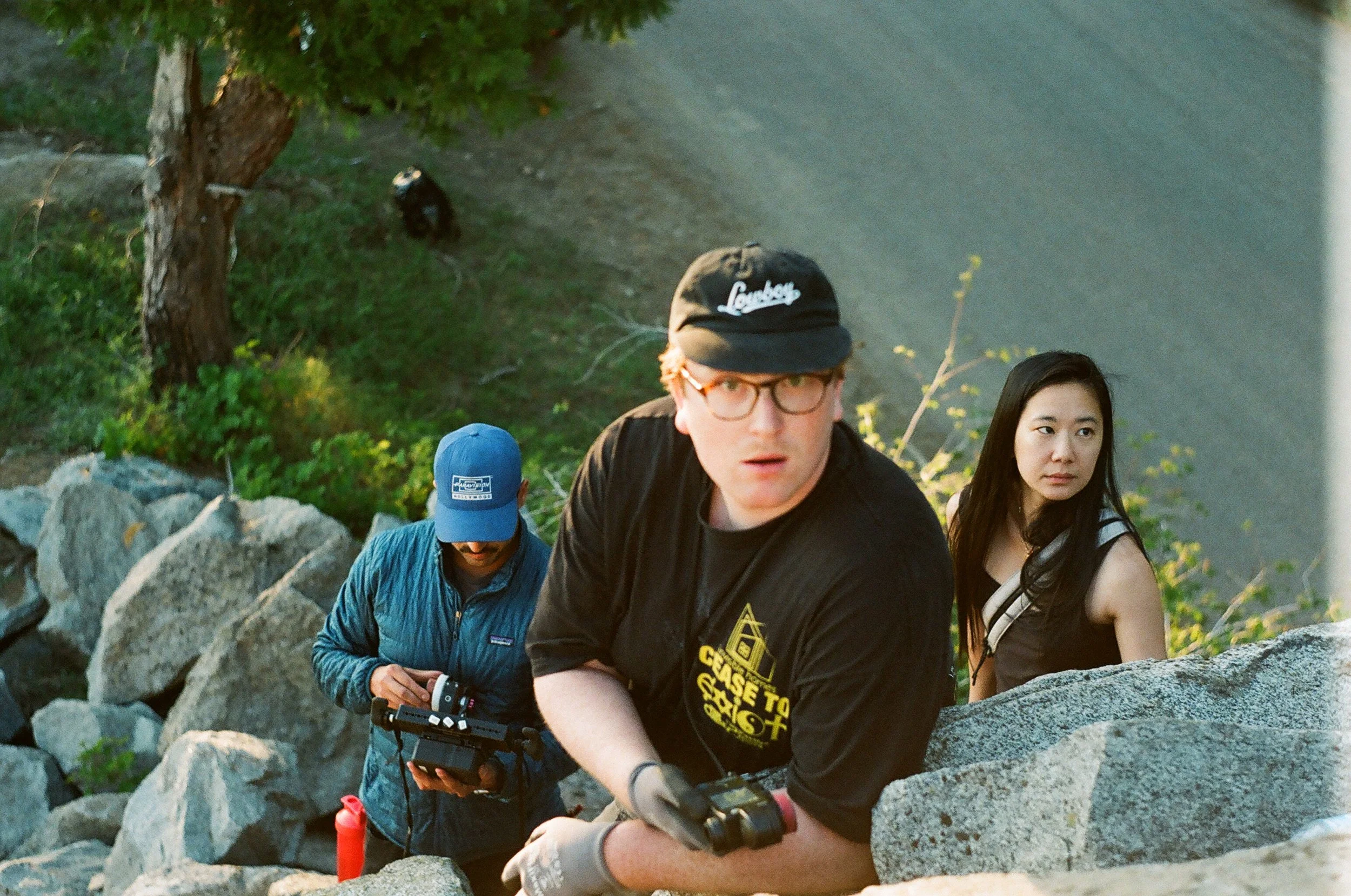 Zach, Graham, Ester - Sequoia Forest