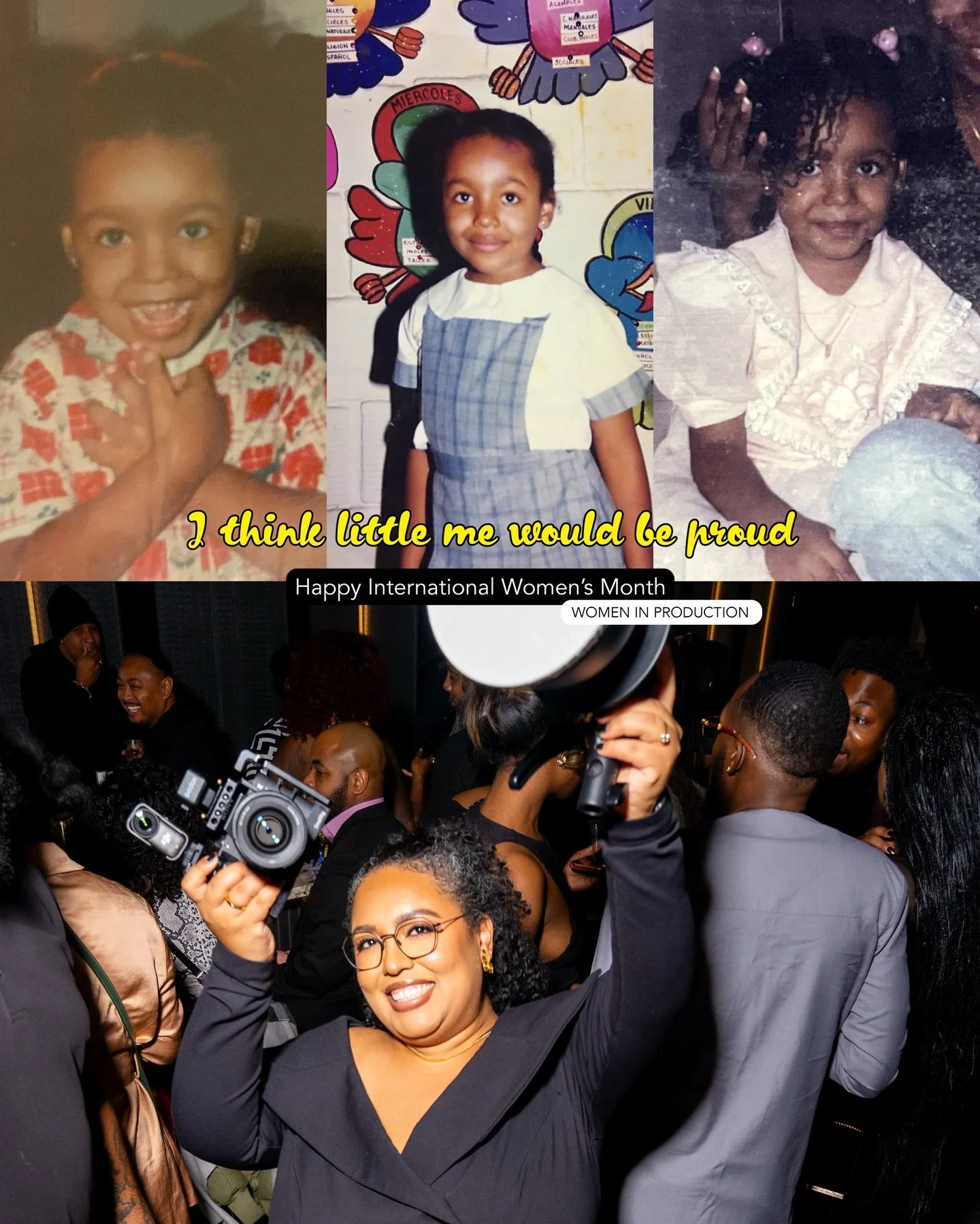 Literally could not be more proud of myself. Cheers to all the strong women in production. 🥂 🎥 

This year has so much more to offer and I&rsquo;m excited. 
&hellip;.
#internationalwomensmonth #womeninphotography #womeninproduction #womeninfilm