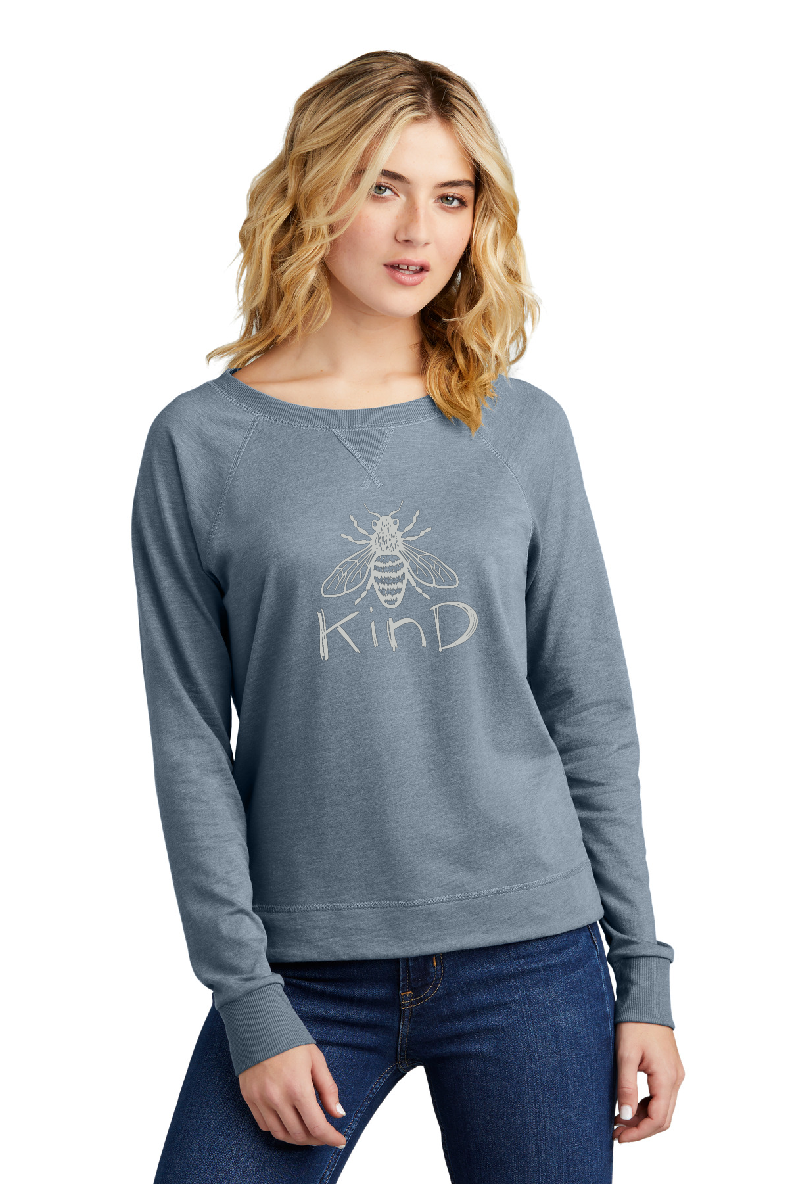 Bee Kind Ladies Crewneck Sweatshirt