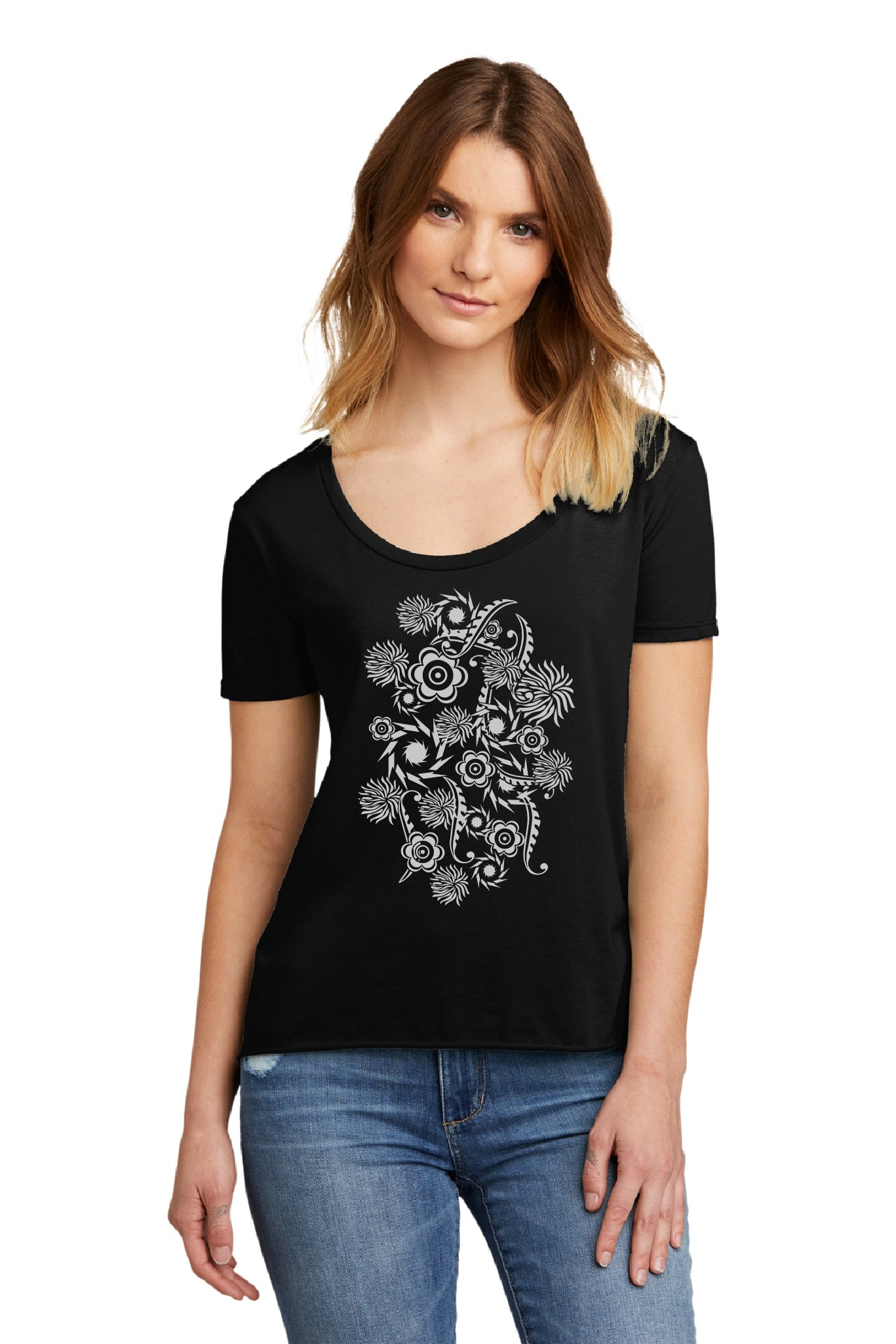 Spring Flowers Ladies Tee
