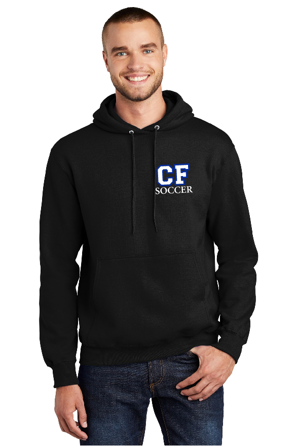 26 CF Soccer Black Hoodie Front.png