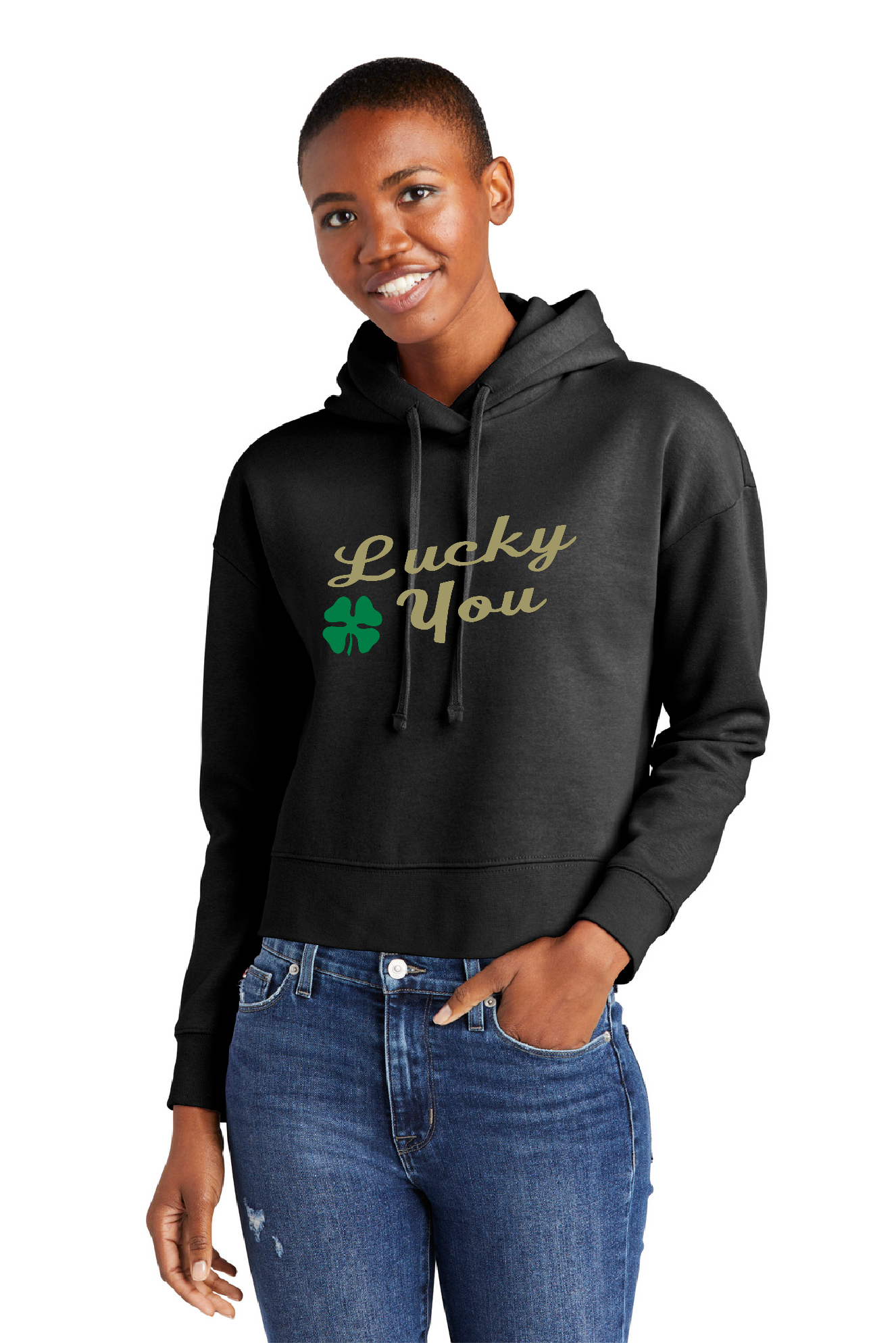 Lucky You Ladies Hoodie