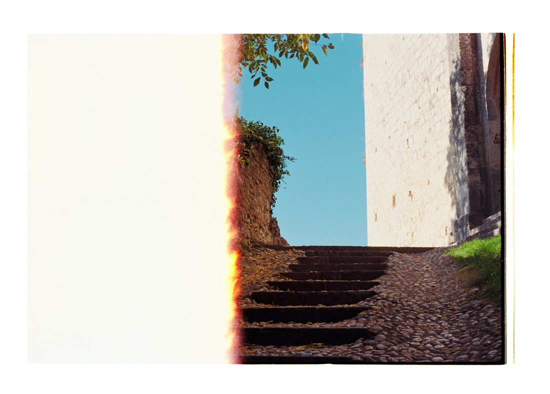 [Stone path] Up Into The Blue, 2016 [2015]. Archival Inkjet Print on Hahnemühle Photo Rag. 22x15.25cm. Edition of 5 + 2 Ap.