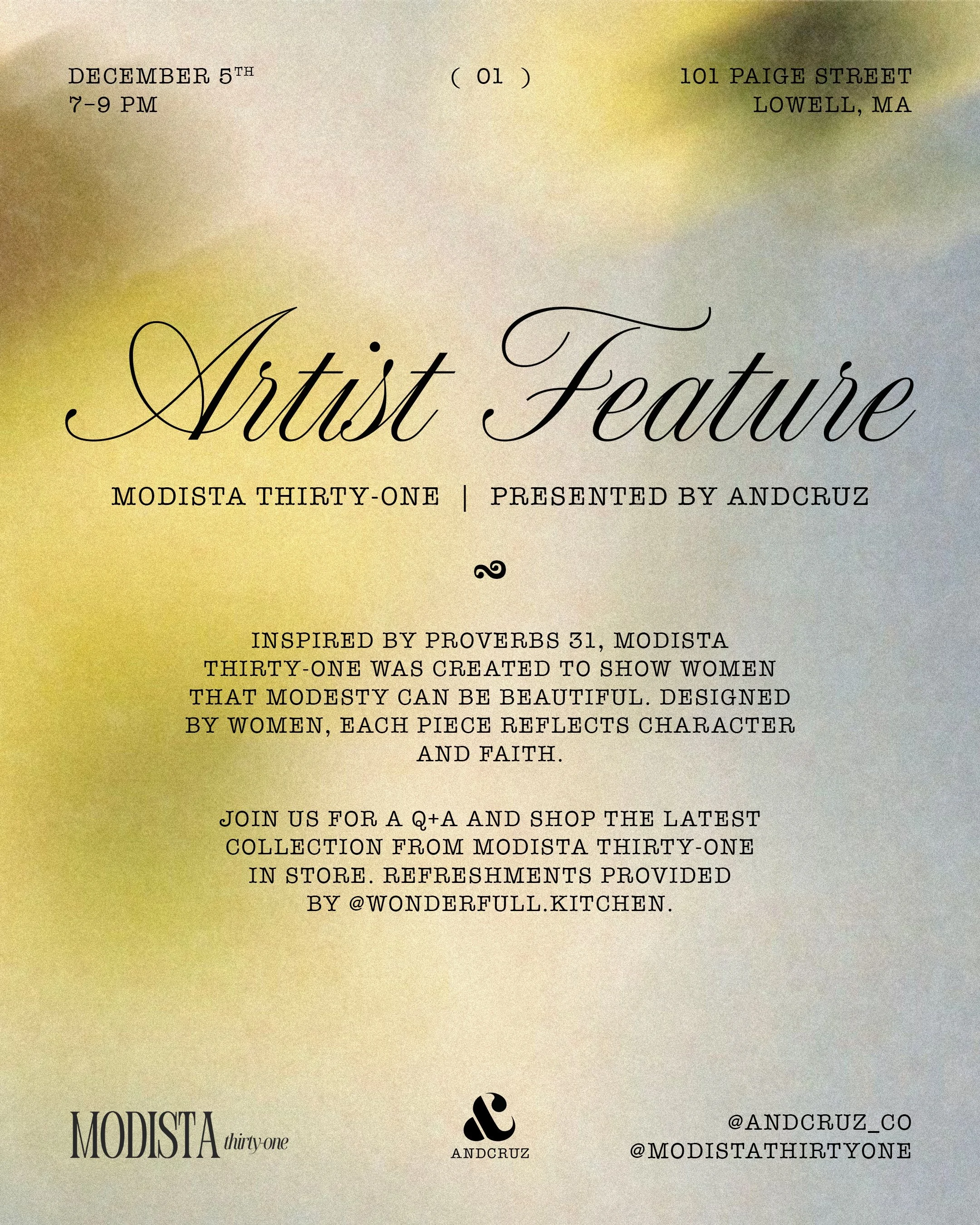 Modista Thirty-One Artist Feature