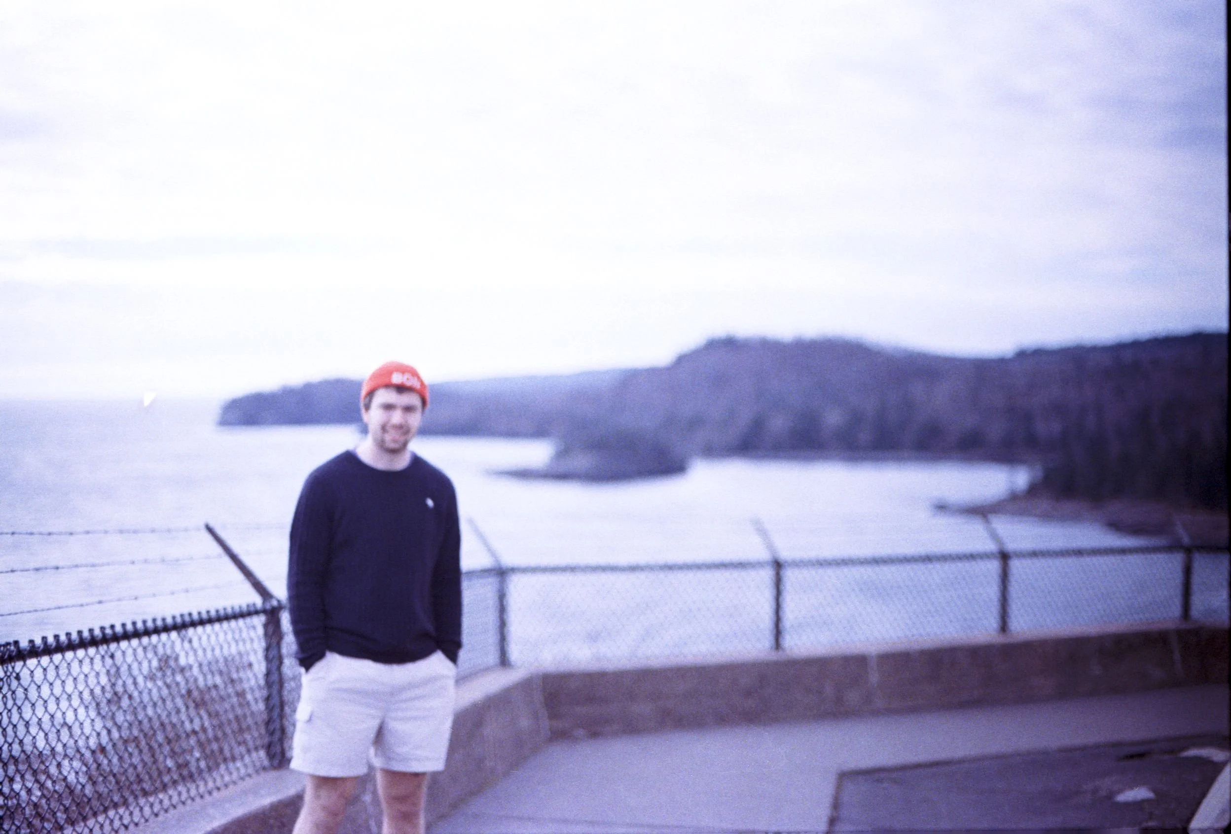 Harry on split rock.jpg