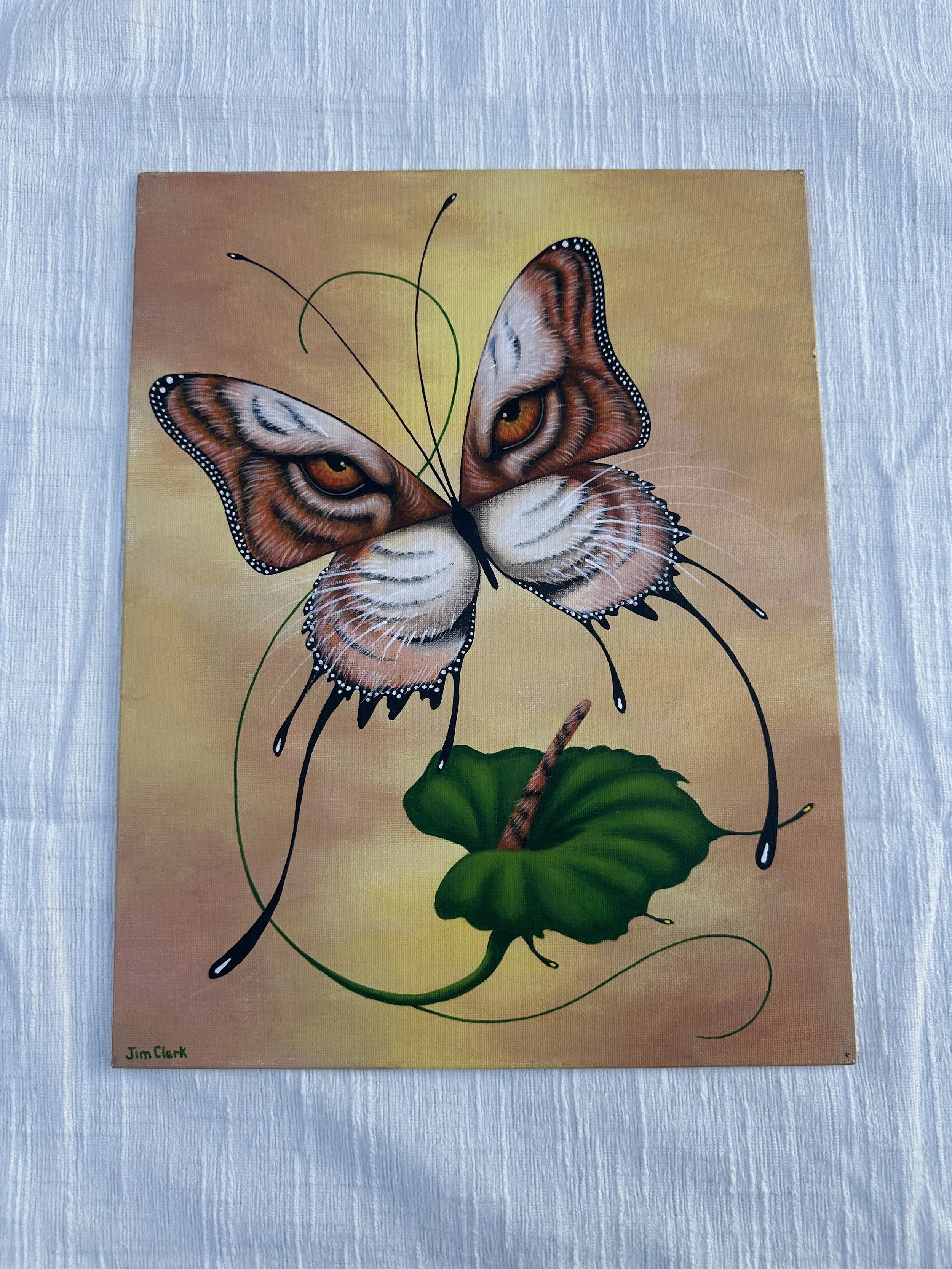 Butterfly Tiger Eyes by Jim Clark