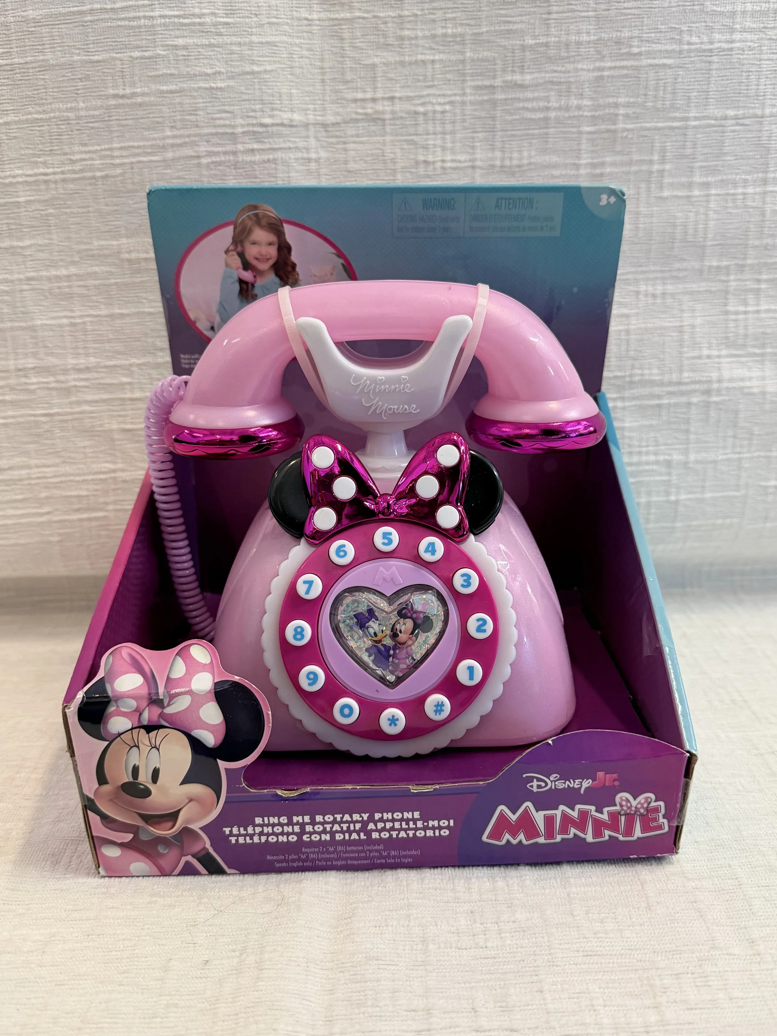 Disney Minnie Rotary Phone Toy