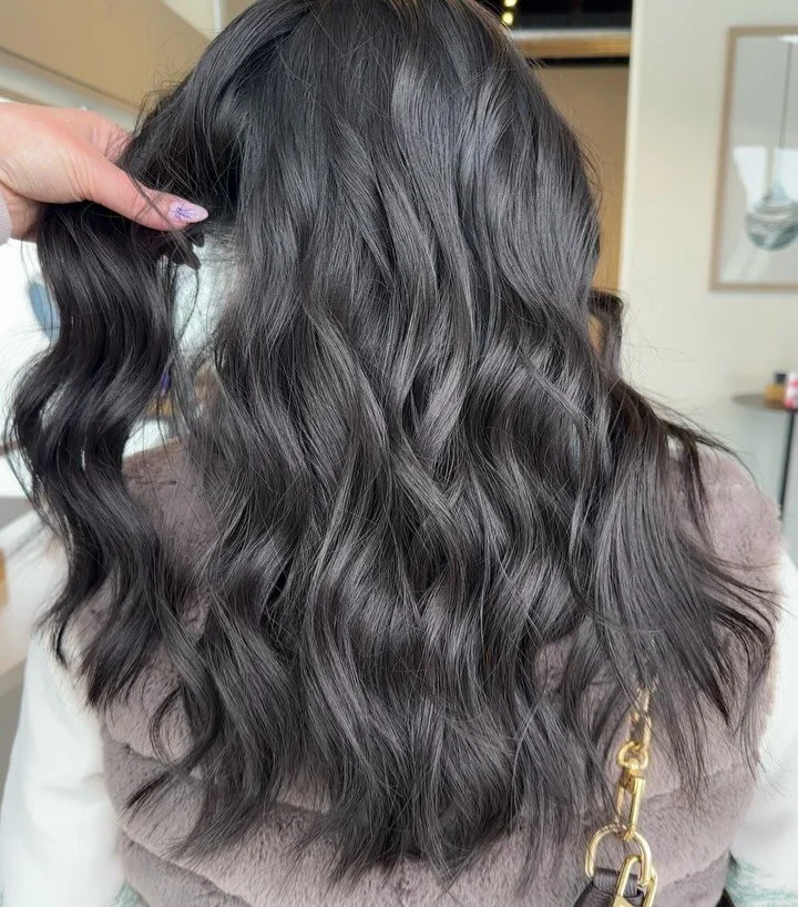 Gloss + haircut = the most slept-on combo 🫶
It boosts shine, revives your color, and makes your hair look freshly done without fully coloring it. Our whole team agrees this combo never misses 😚

Book a &lsquo;Signature Haircut + Gloss&rsquo; and co