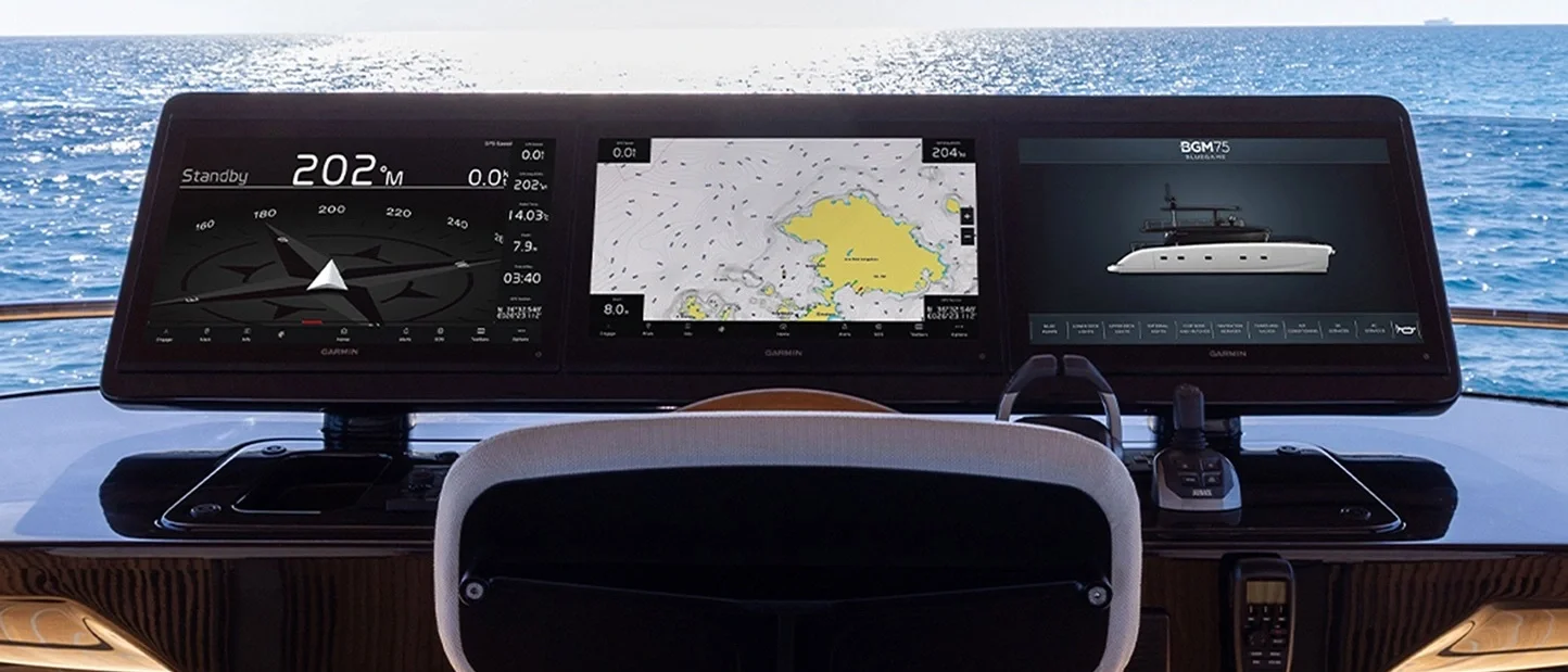 Volvo Penta Glass Cockpit at Riddle Marine Power Center