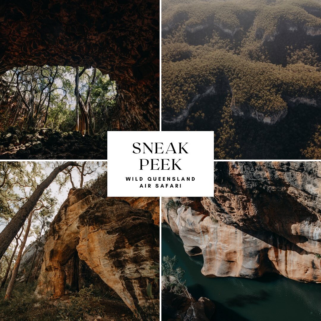 Announced yesterday, our flagship Wild Queensland Air Safari is leaving in October for the stunning geological marvels of Queensland&rsquo;s interior and coastline. Stopping at amazing locations like @wallaroooutbackretreat , @cobboldgorge , @undarae